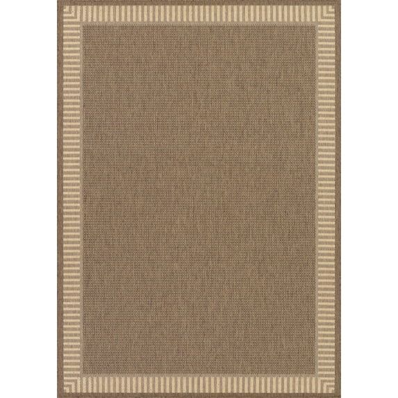 Sleek Transitional Black Synthetic 8'6" x 13' Area Rug