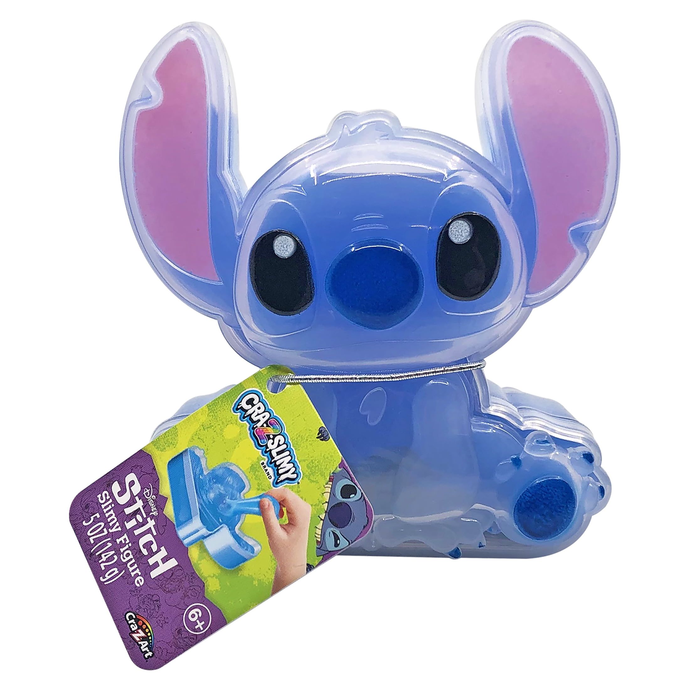 Blue Stitch Shaped Slime Toy with Confetti Mix-Ins