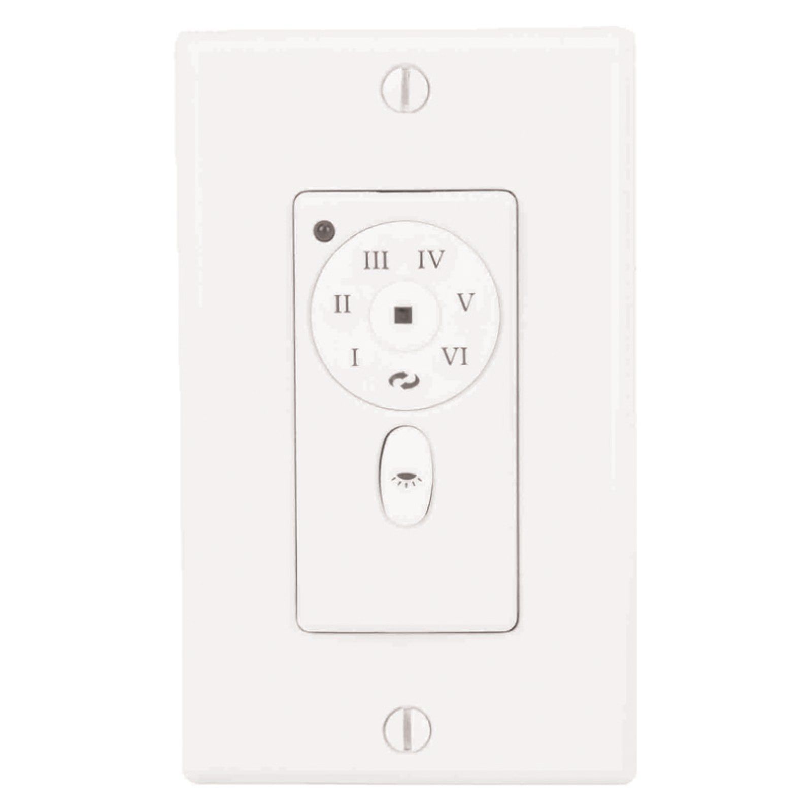 White Wall Control for DC Motor Ceiling Fan