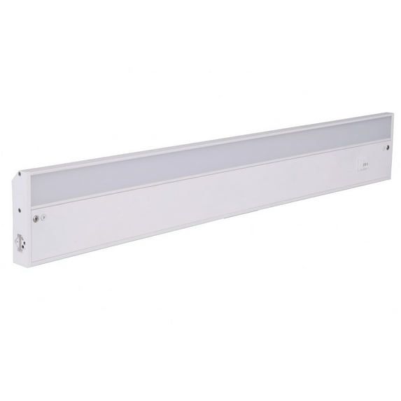 24" White Aluminum LED Undercabinet Light Bar