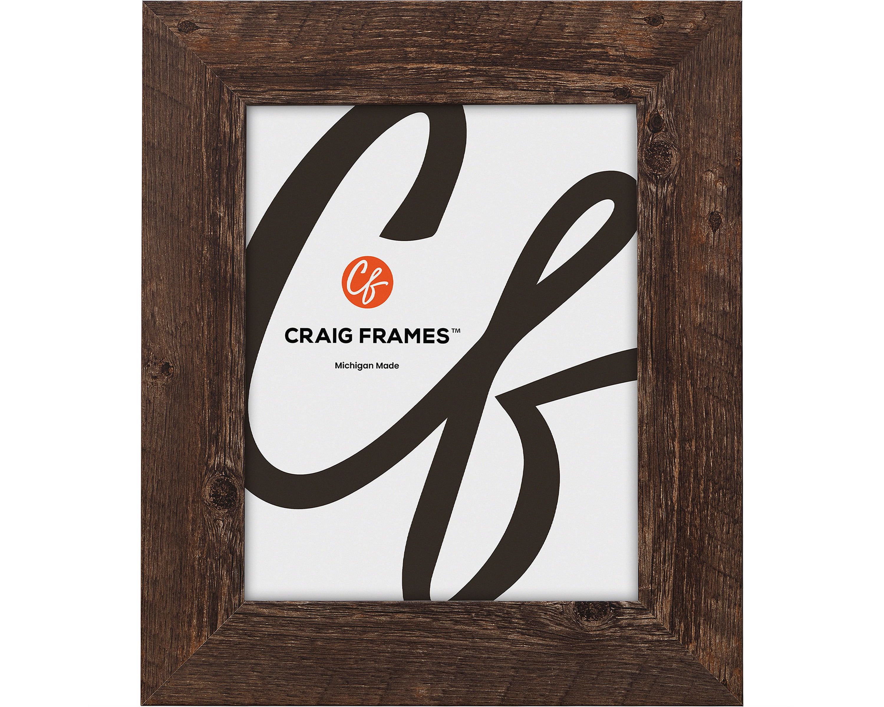 Rustic Brown Oak 11x15 Wall Picture Frame