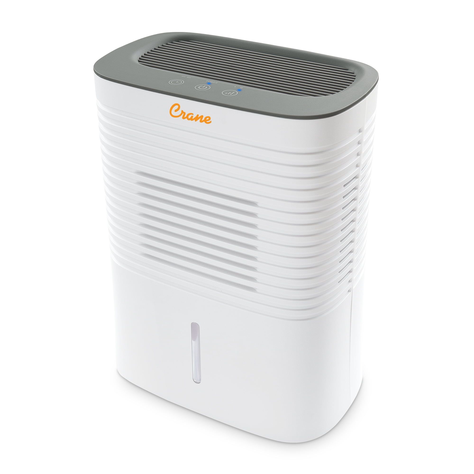 Compact White Portable Dehumidifier for Small Rooms