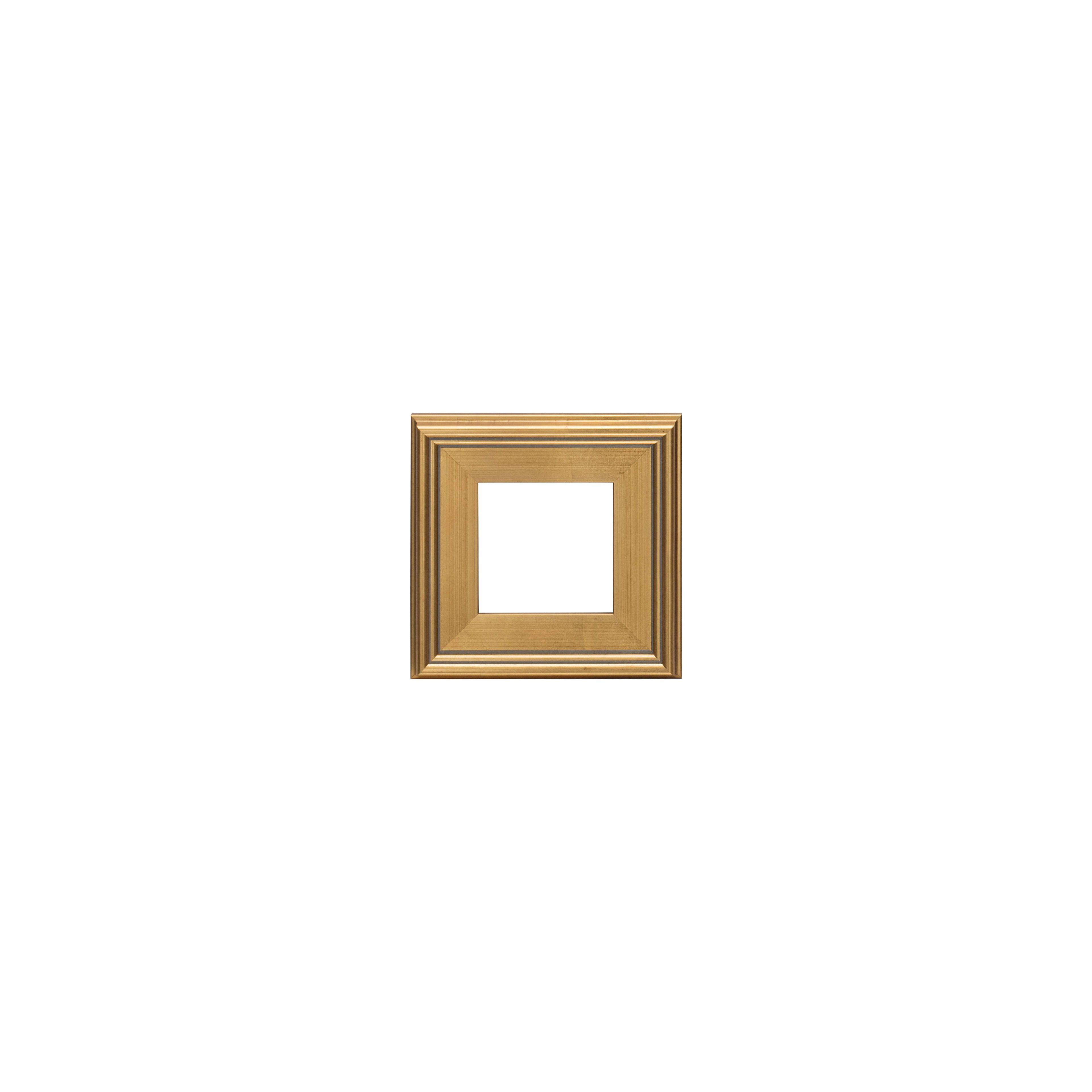 Gold Leaf 6x6 Gilded Wooden Wall Frame