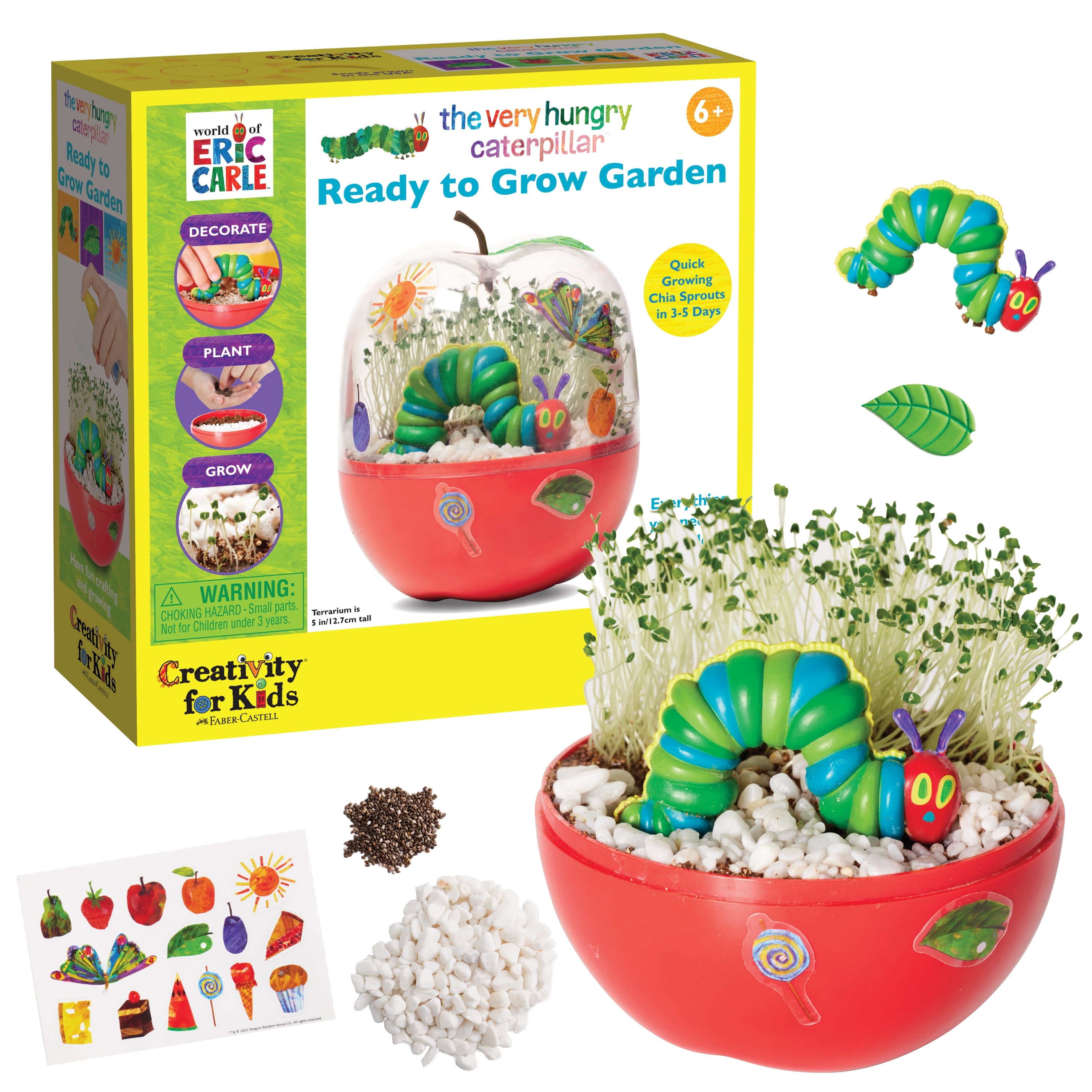 The Very Hungry Caterpillar Kids' Terrarium Garden Kit