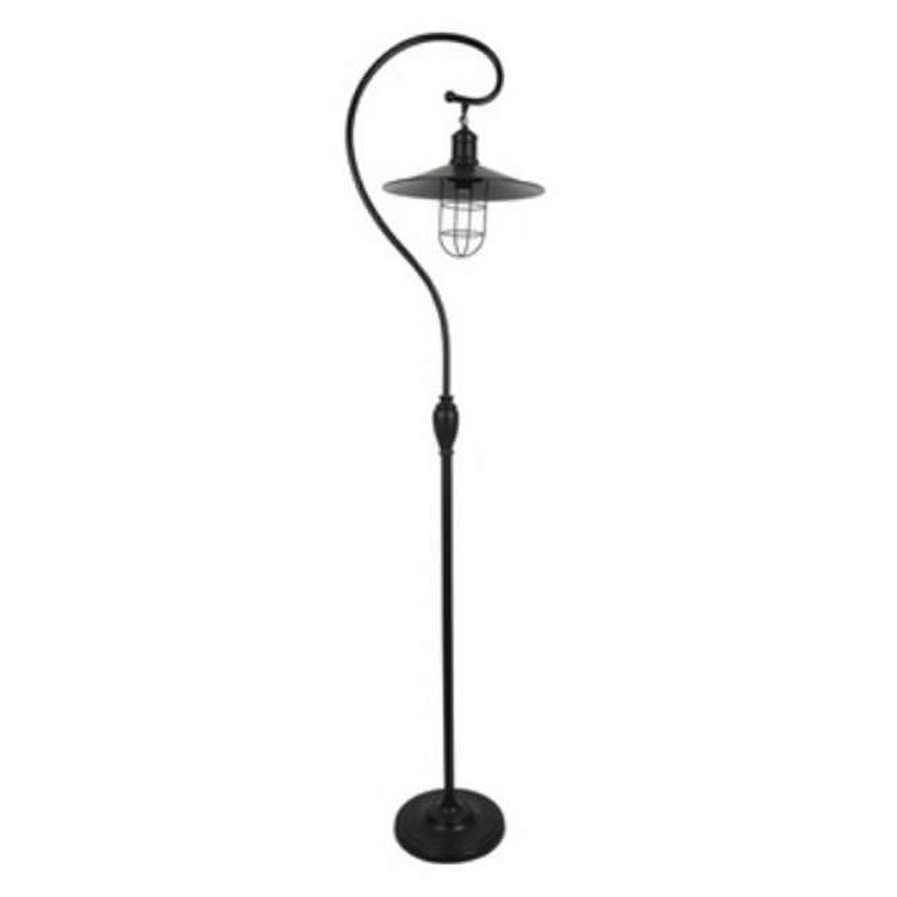 Arcadian 74'' Bronze Metal Cage Floor Lamp