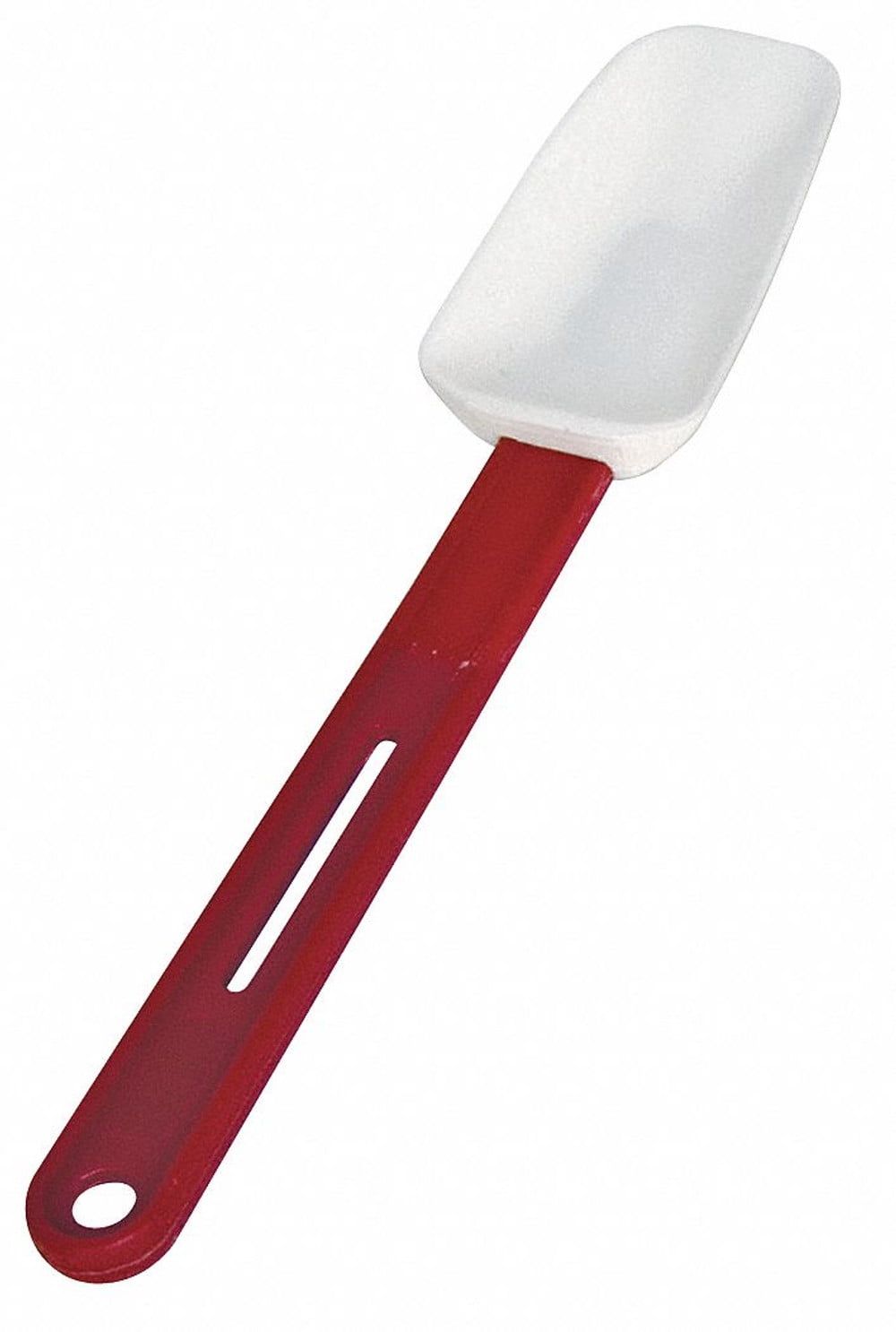 Red and White 14-Inch Silicone Spoon Spatula