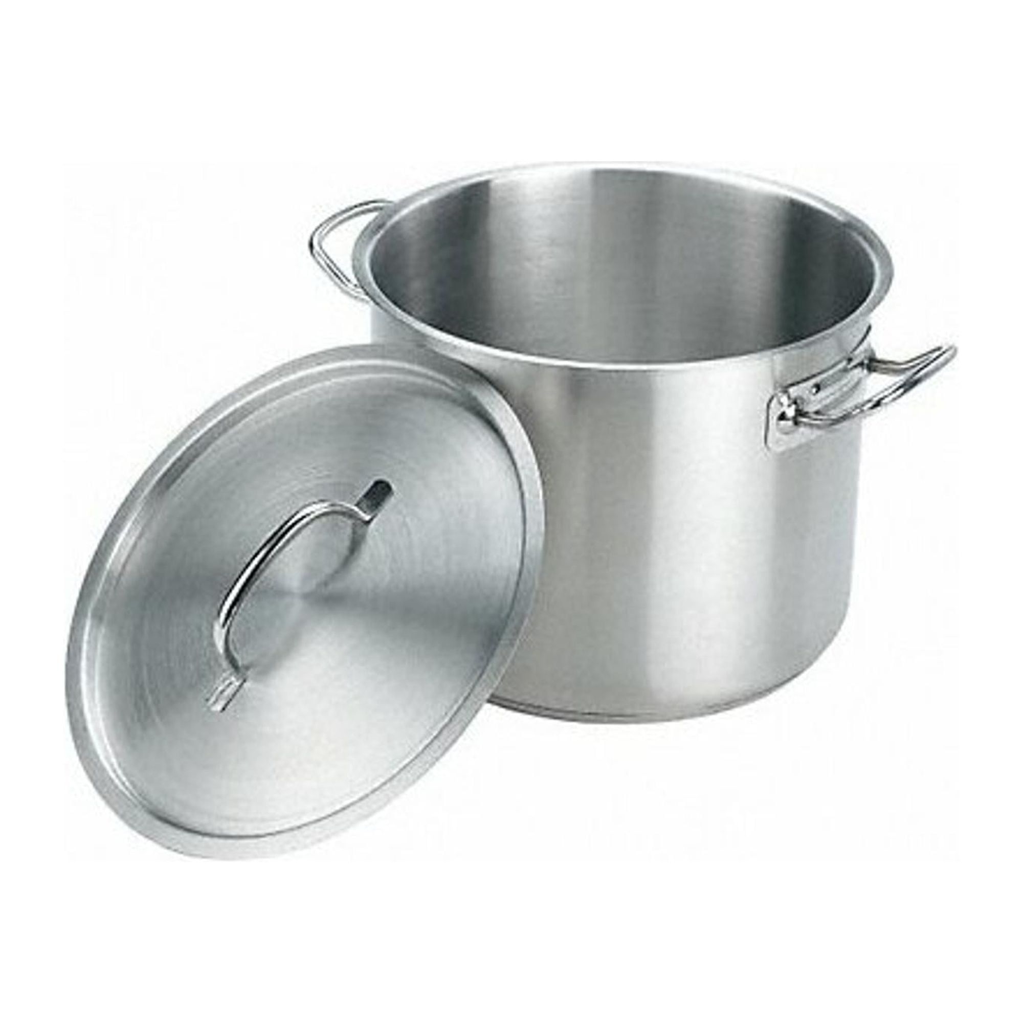 16-Quart Stainless Steel Induction Stock Pot with Cover