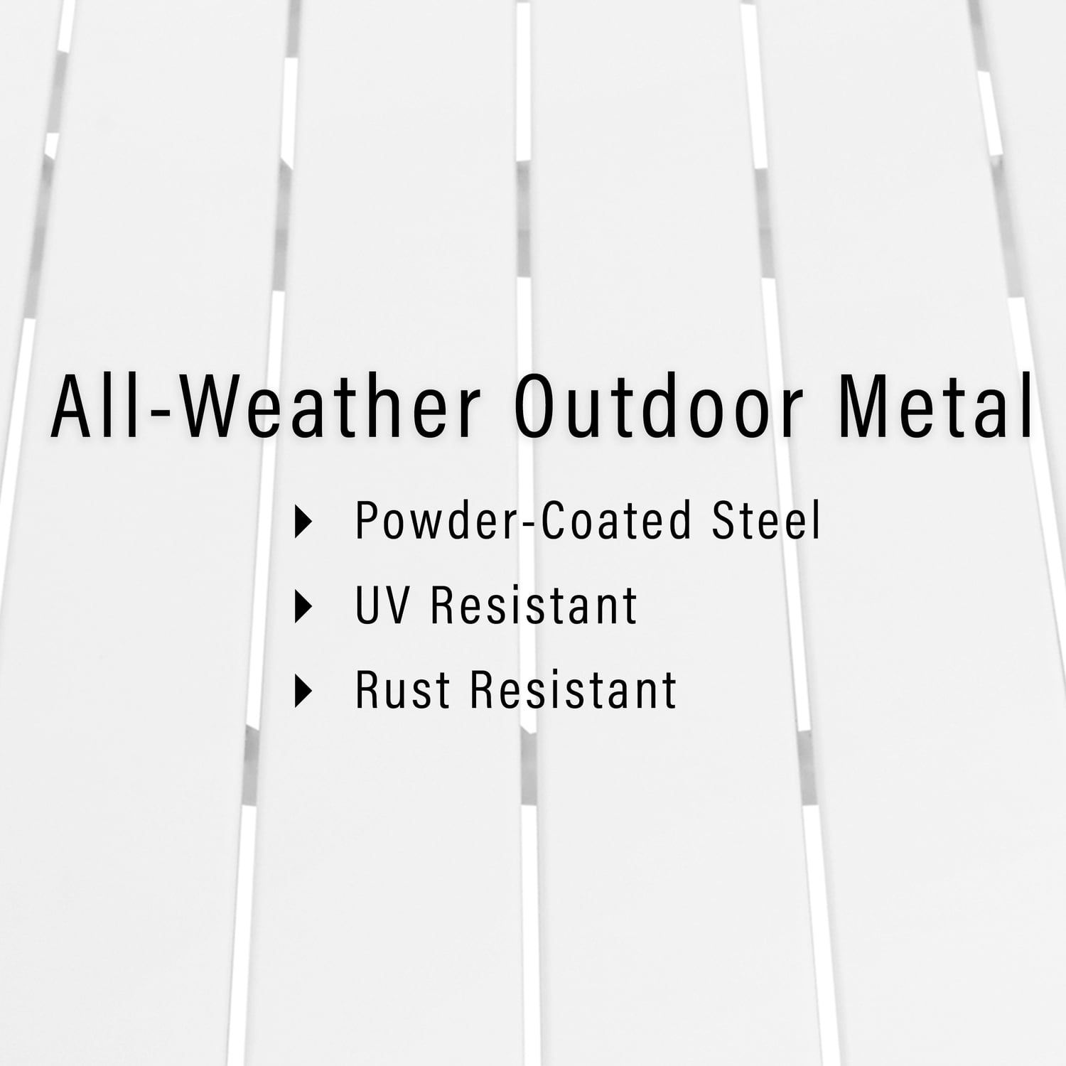 Kaplan 2-Piece Green and White Steel Outdoor Armchair Set