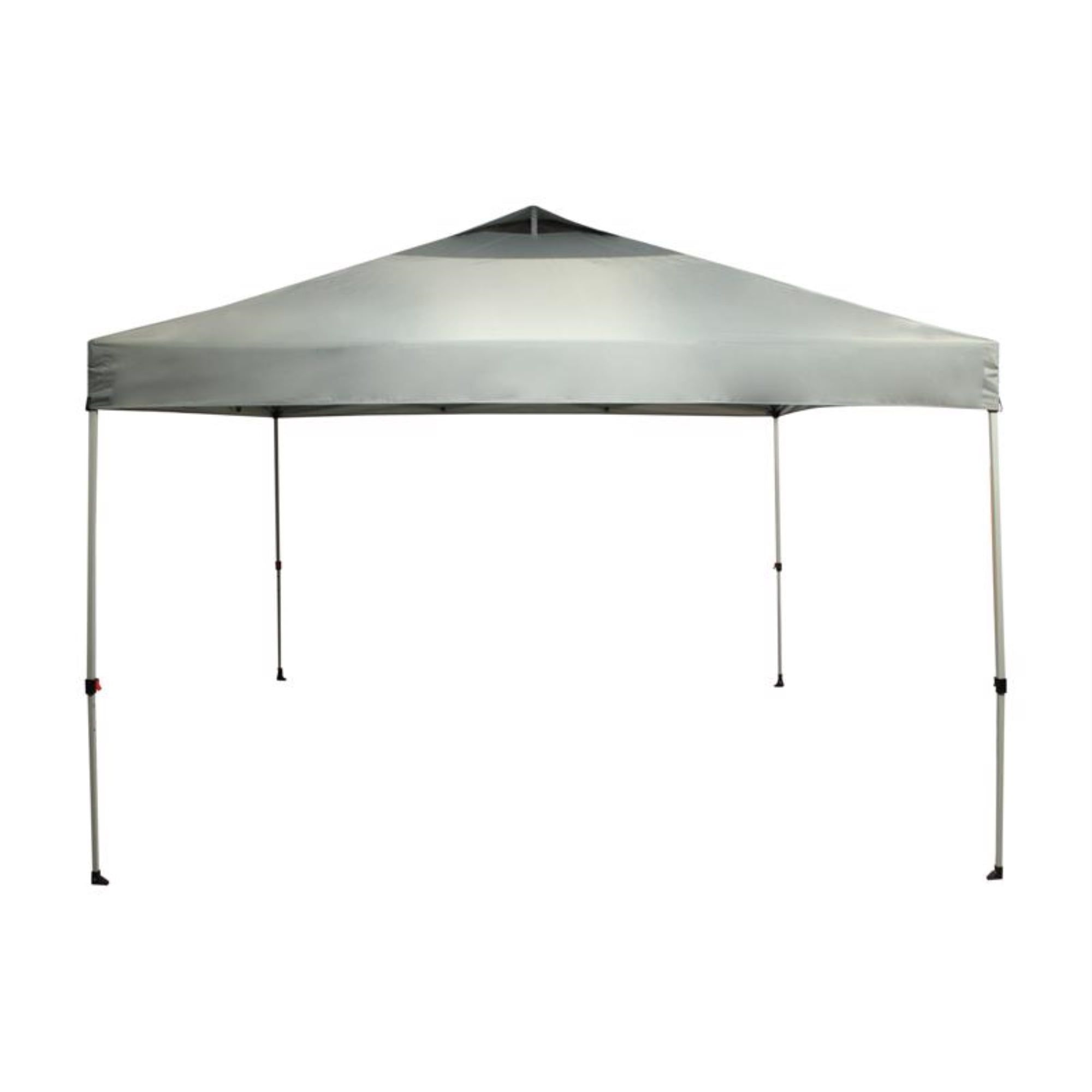 Gray 12 x 12 ft. One Touch Polyester Canopy Tent