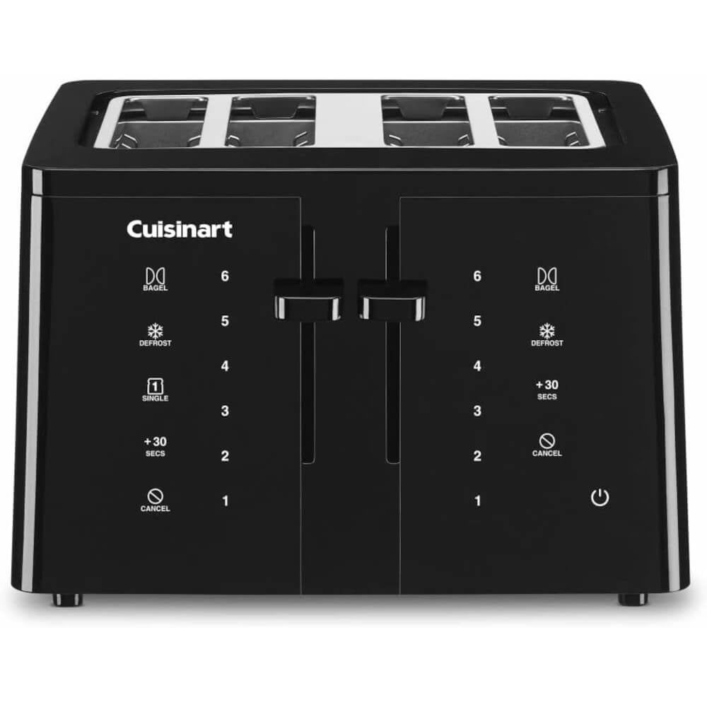 Cuisinart Black 4-Slice Digital Touchscreen Toaster