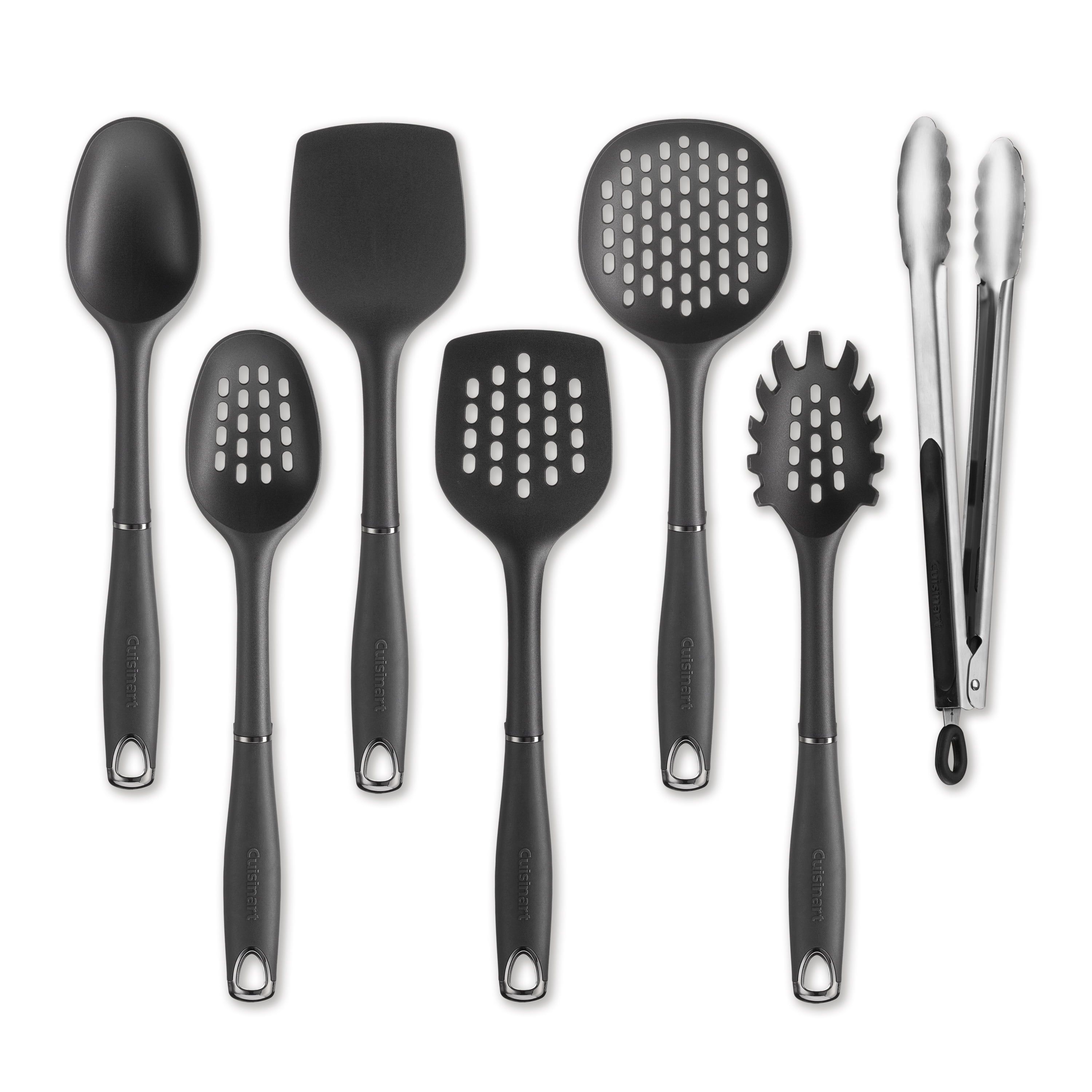 Cuisinart 7-Piece Black Nylon Kitchen Utensil Set