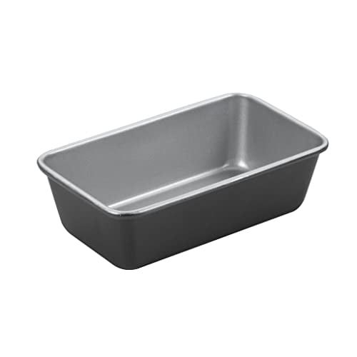 Silver Aluminum Non-Stick Loaf Pan with Lid