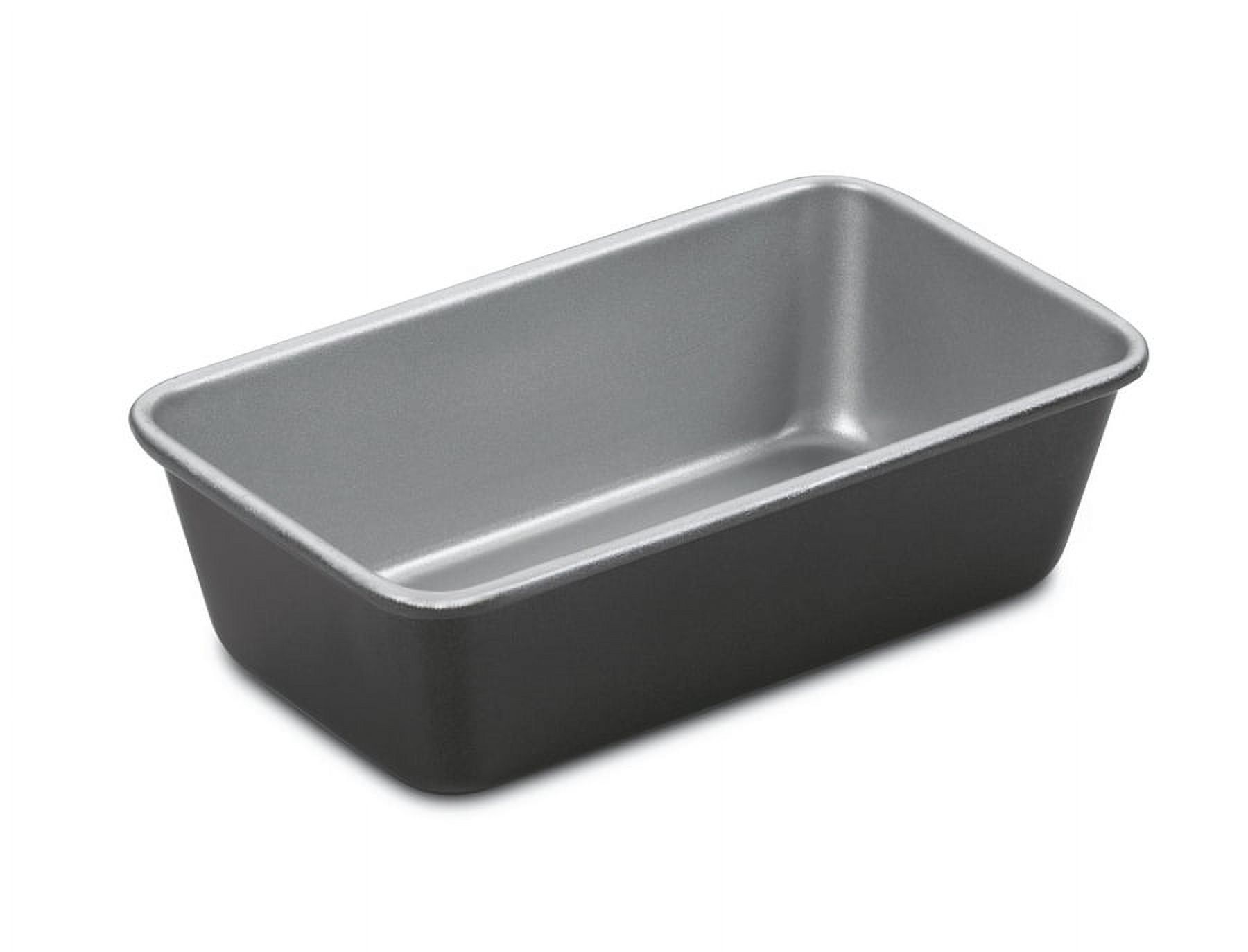 Silver Aluminum Non-Stick Loaf Pan with Lid