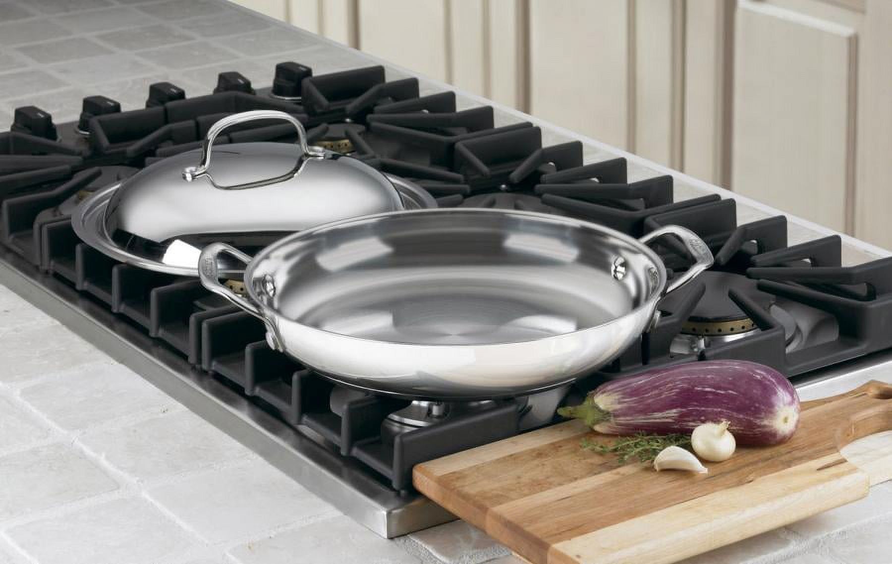 Cuisinart 12" Stainless Steel Everyday Pan with Lid