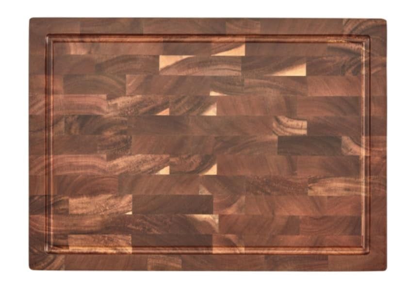 Large Rectangular Acacia Wood Reversible Cutting Board