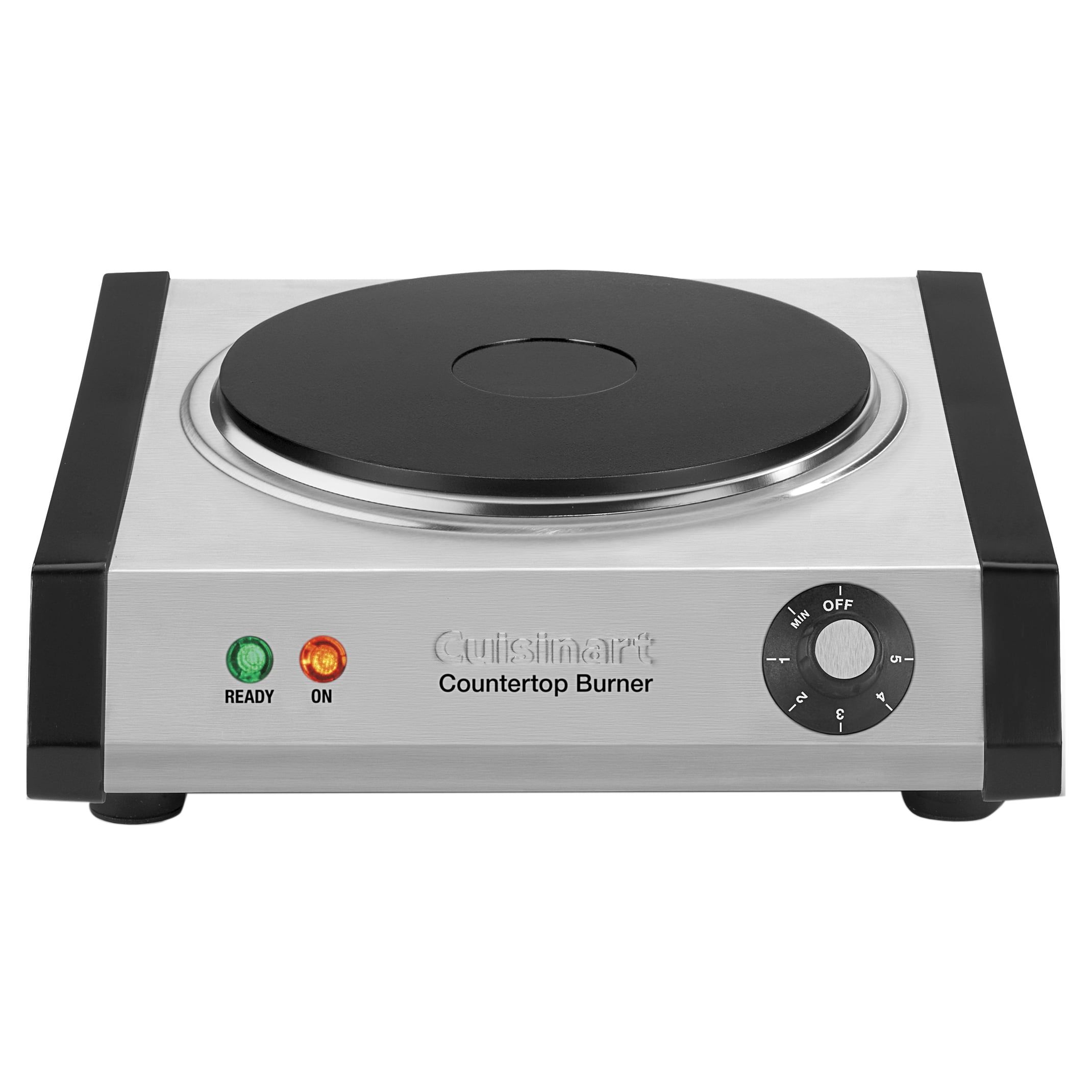 Cuisinart Stainless Steel Cast Iron Single Burner