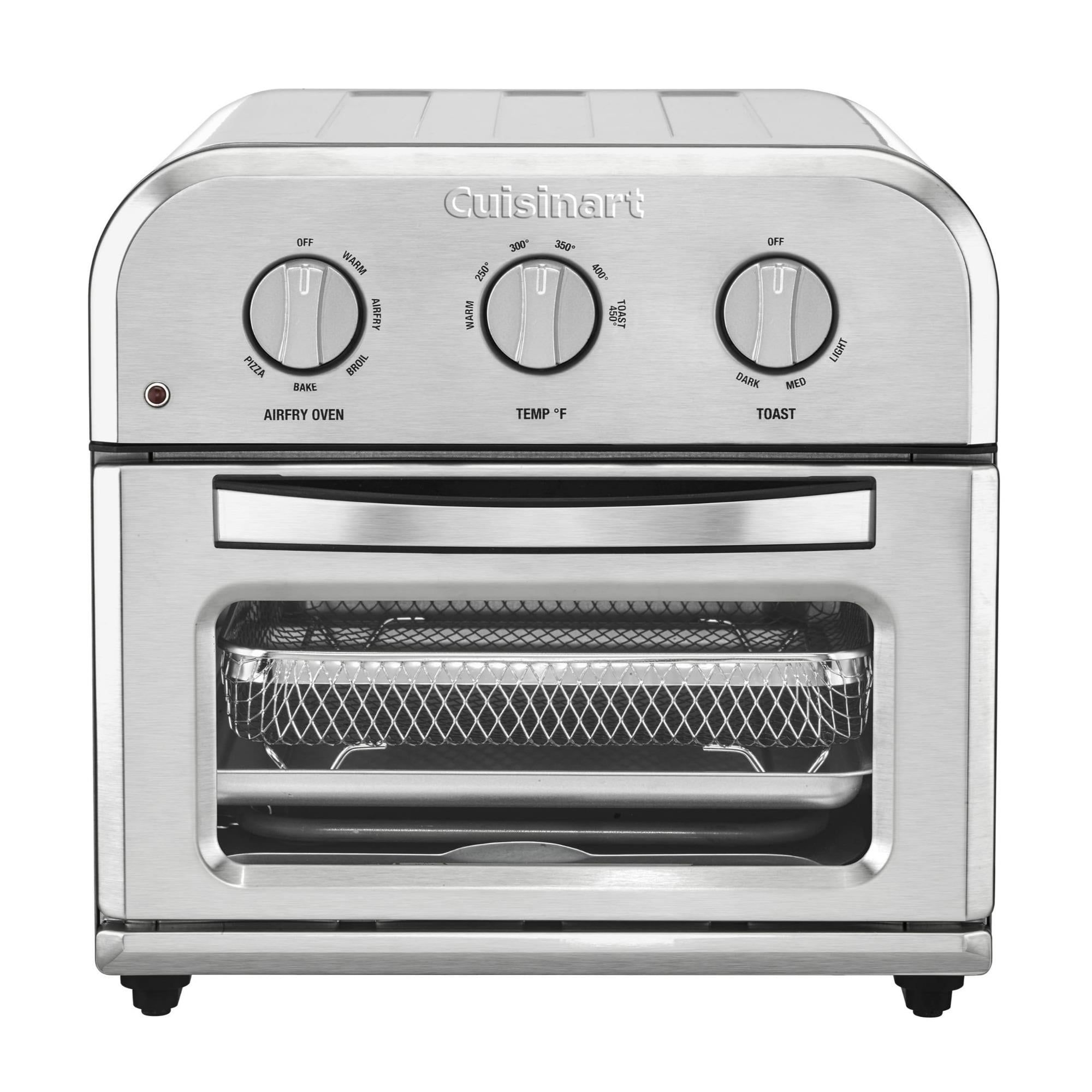 Compact Stainless Steel Air Fryer Toaster Oven