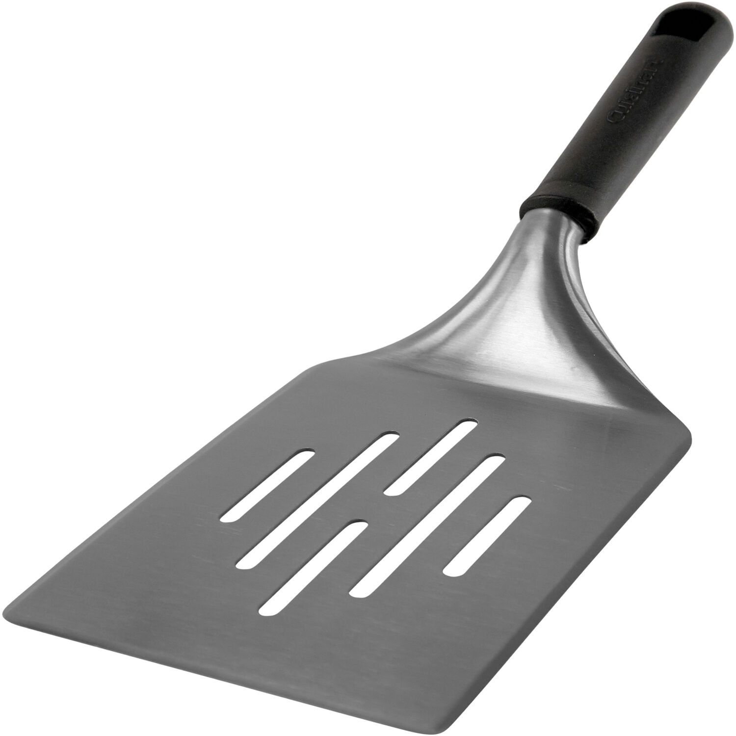 Extra Large Stainless Steel BBQ Spatula with Black Handle