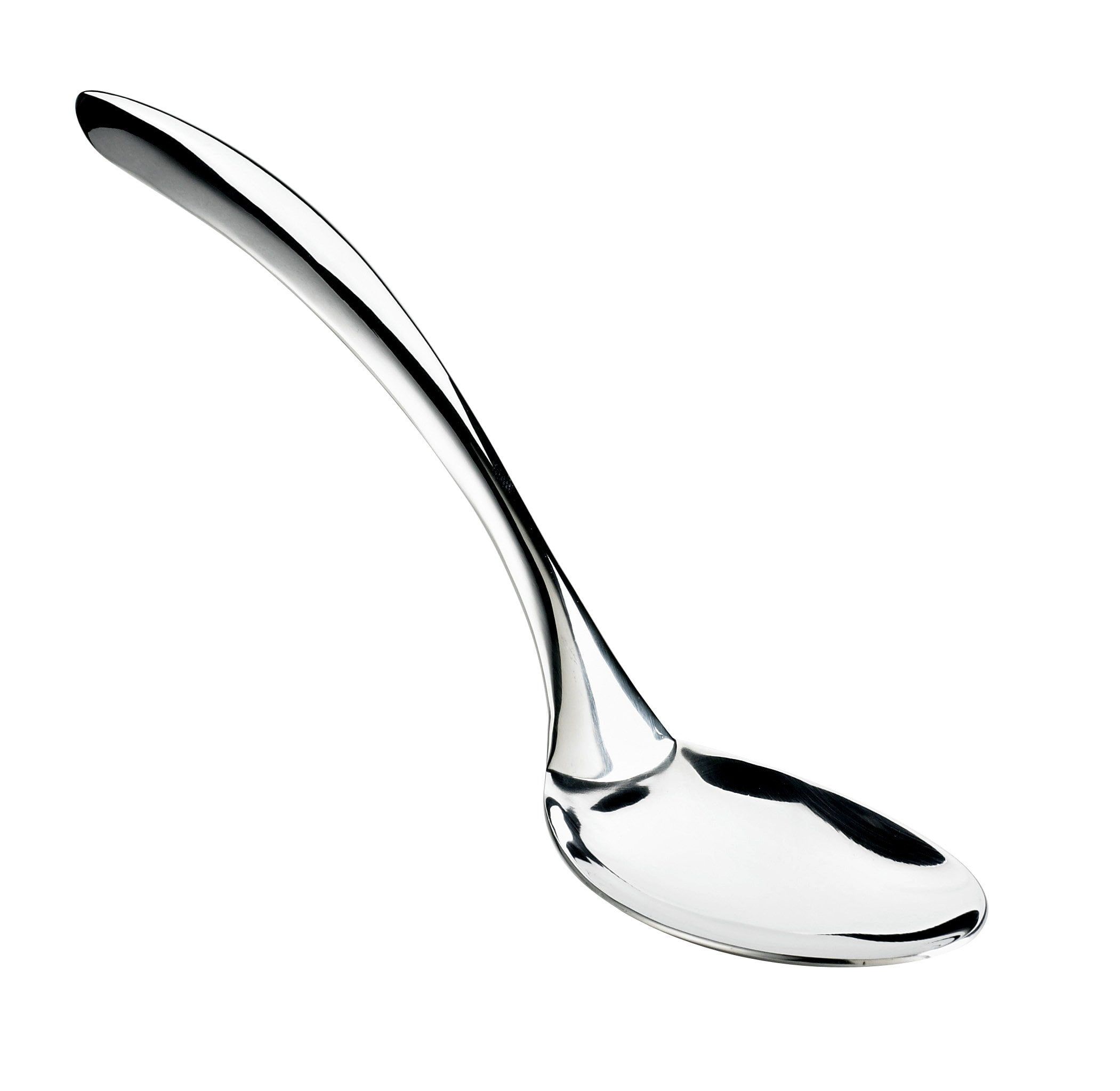 Mini Tempo 10" Silver Stainless Steel Serving Spoon