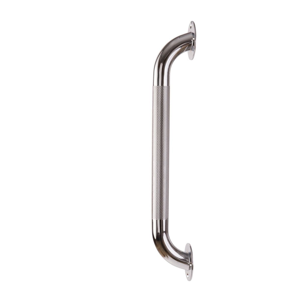 16-Inch Stainless Steel Knurled Grab Bar