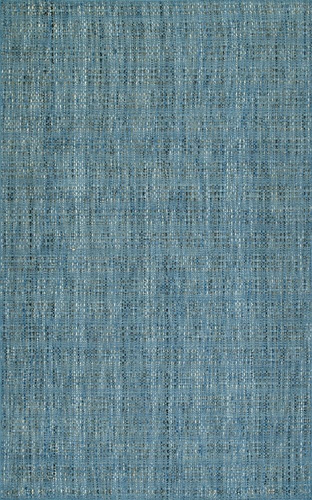 Handmade Tufted Denim Wool 8' x 10' Easy Care Area Rug