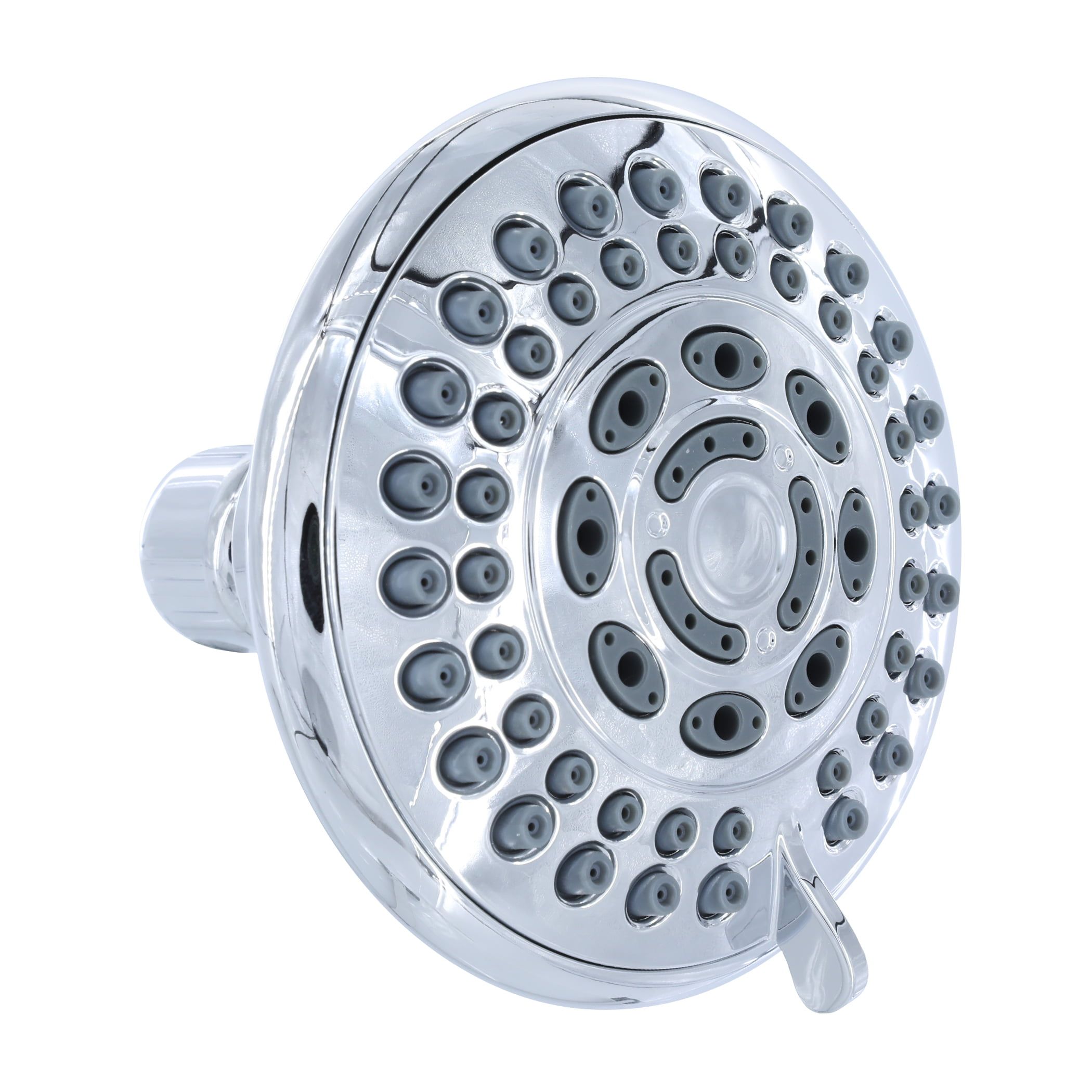 Chrome 5-Spray Adjustable Wall Mounted Shower Head