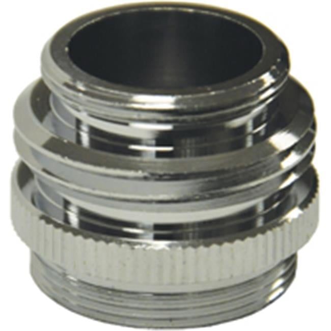 Chrome Plated Multi-Thread Garden Hose Aerator Adapter