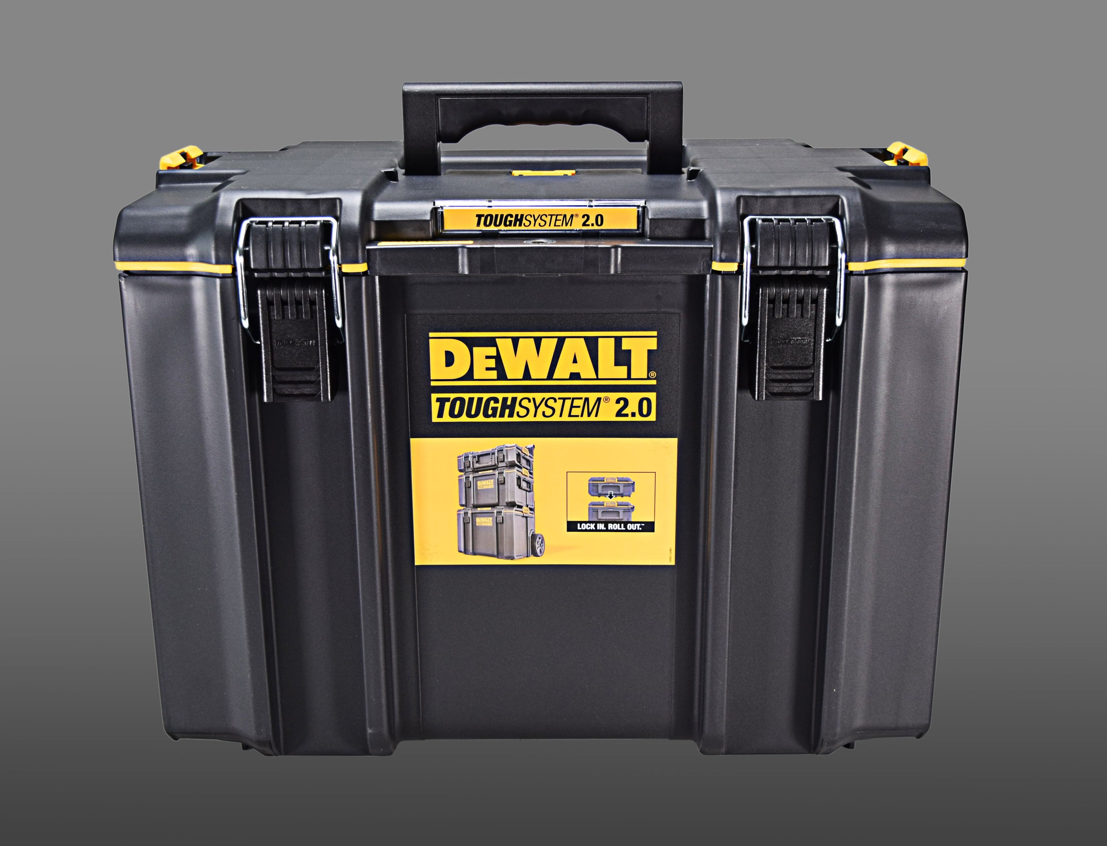 DeWalt ToughSystem 2.0 Extra Large Yellow and Black Toolbox