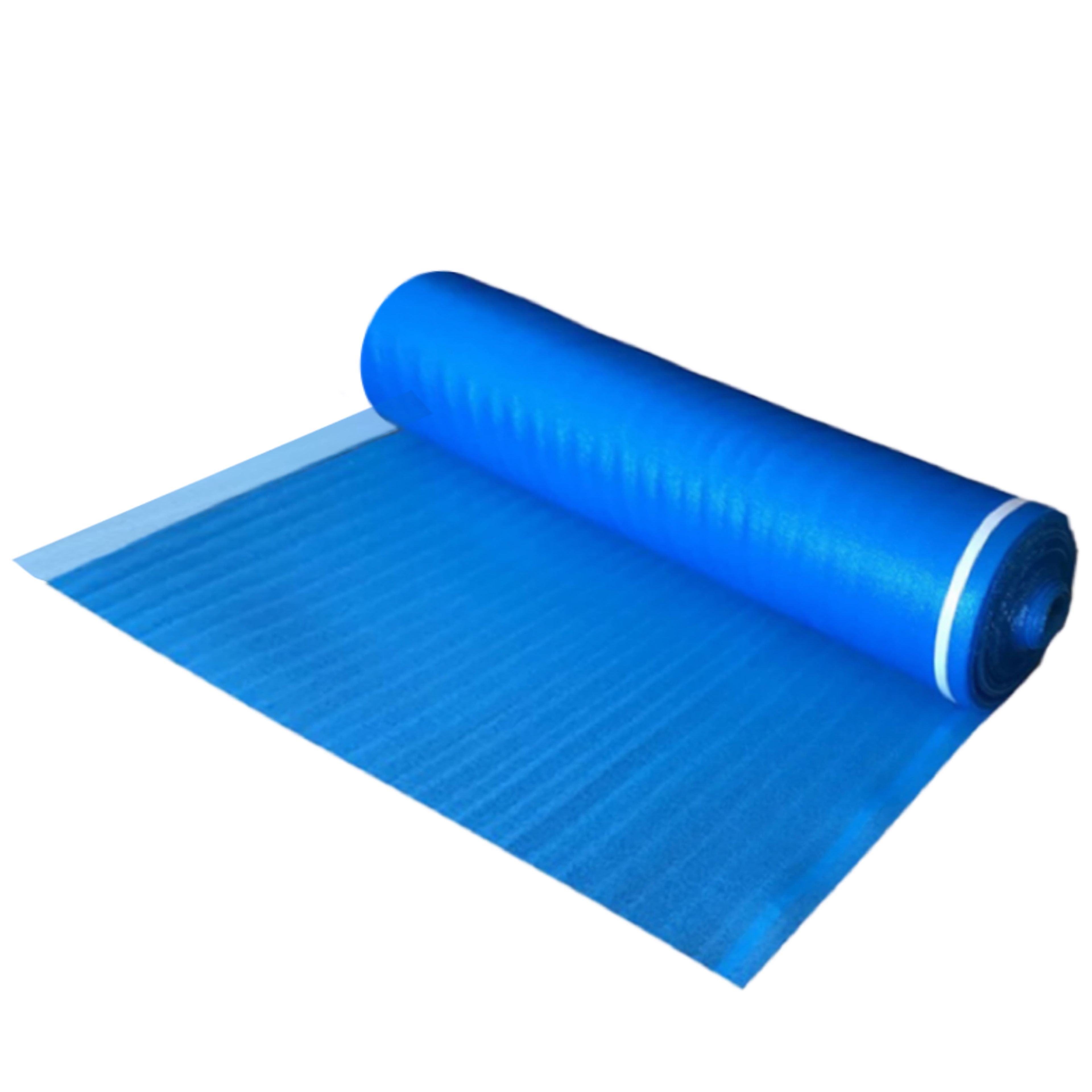 Dekorman Blue Foam Underlayment for Laminate Flooring, 100 Sq.ft. Roll