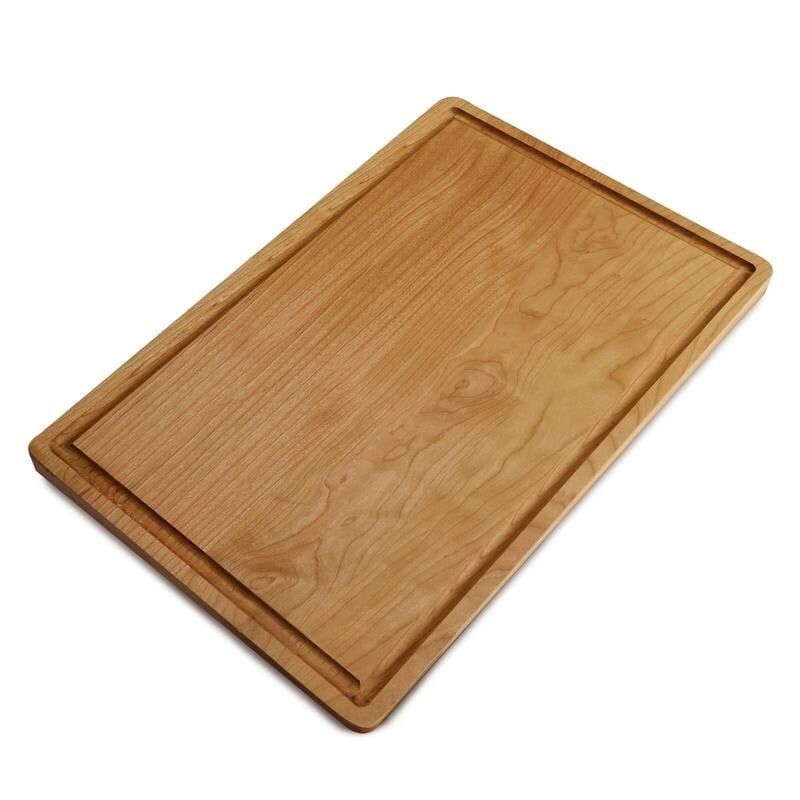 Cherry Rectangular Cutting Board with Juice Groove