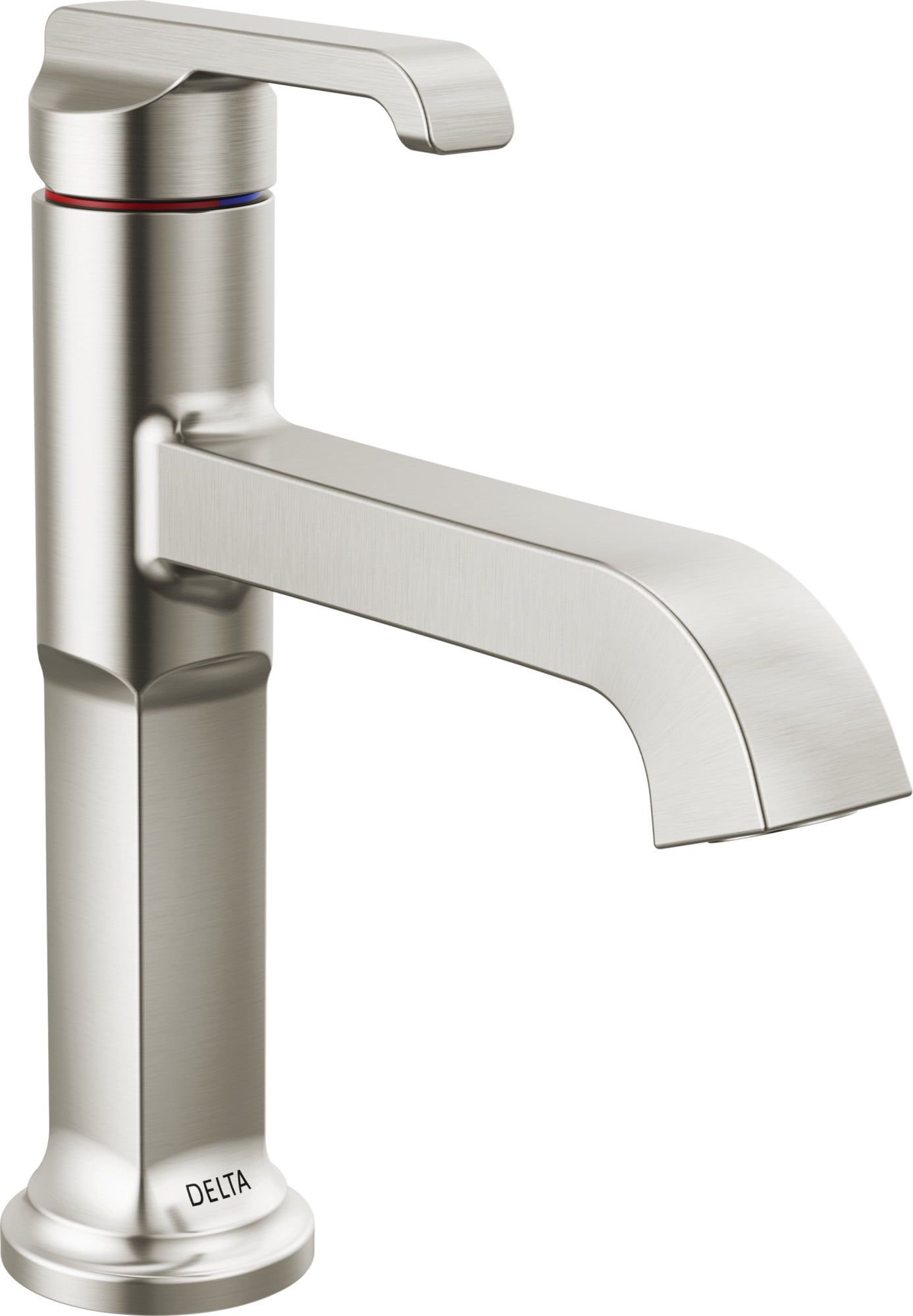 Delta Tetra Stainless Steel Single Handle Bathroom Faucet