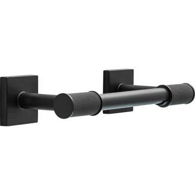 Matte Black Square Wall Mounted Toilet Paper Holder