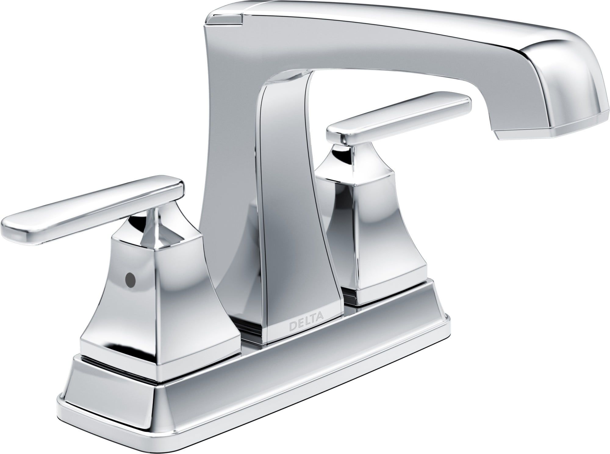 Delta Ashlyn Chrome Two Handle Centerset Bathroom Faucet