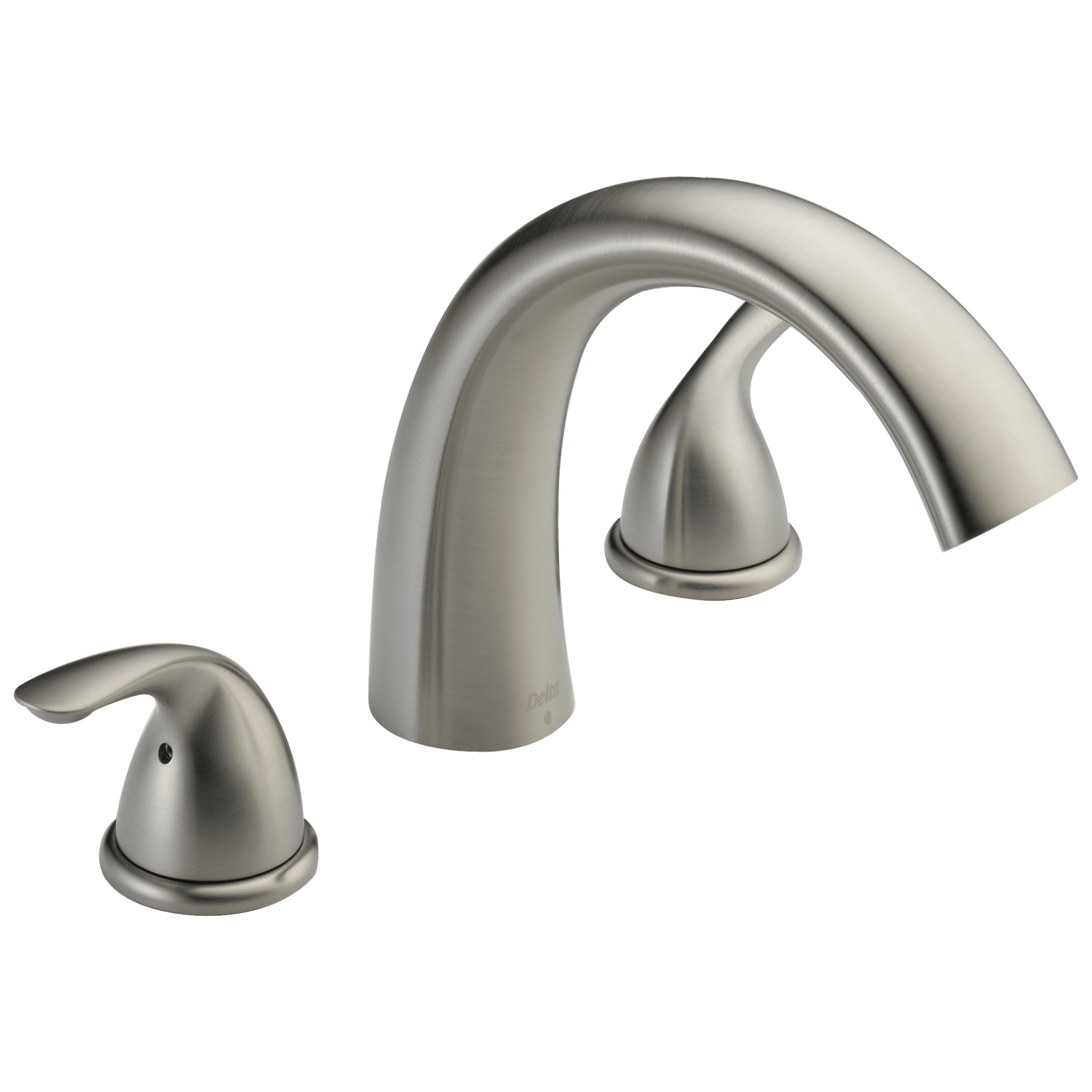 Stainless Steel Modern Widespread Deck Mounted Faucet