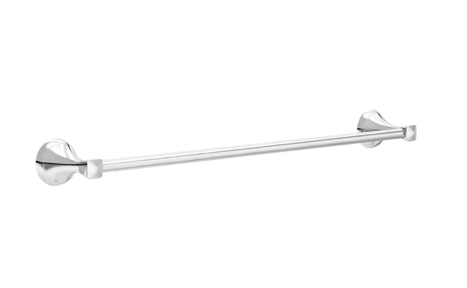 Esato 18" Chrome Wall Mounted Towel Bar with Extender