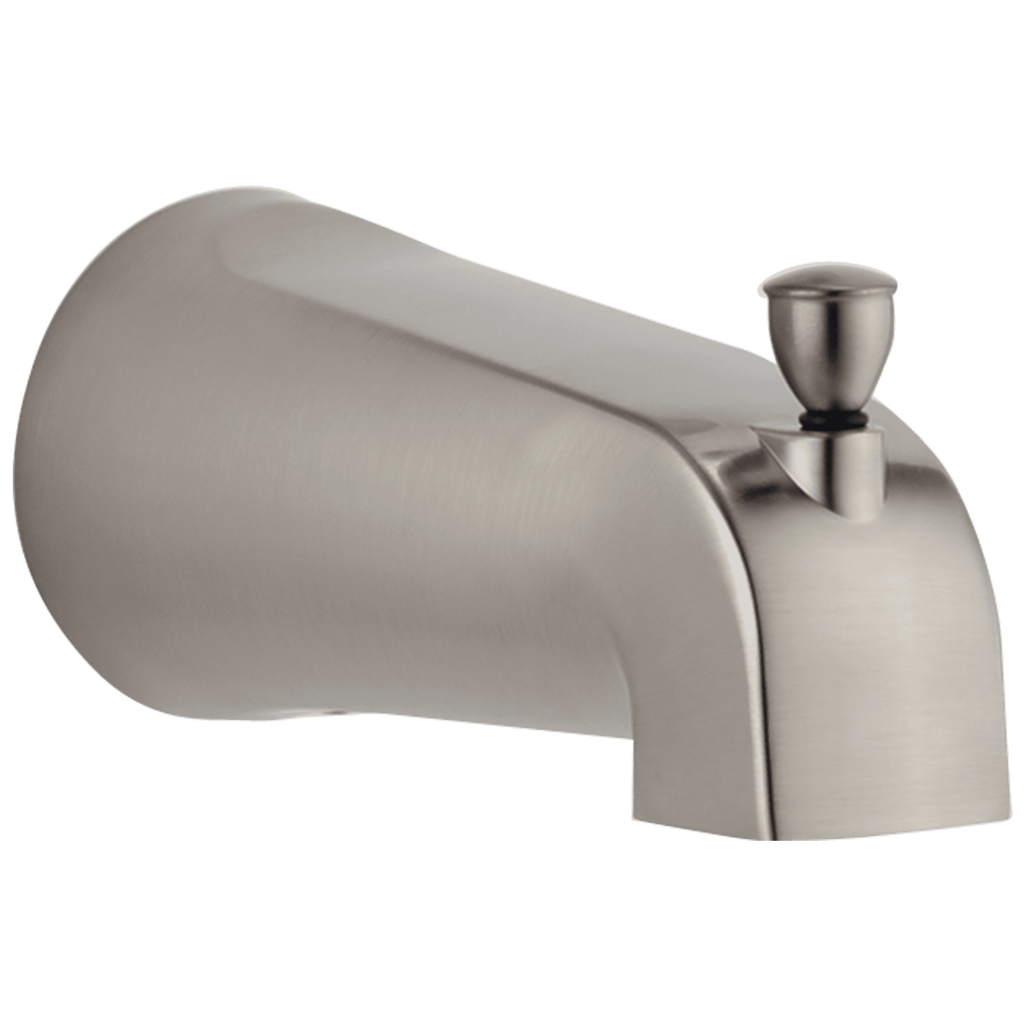 Brushed Nickel Wall Mounted Tub Spout with Diverter