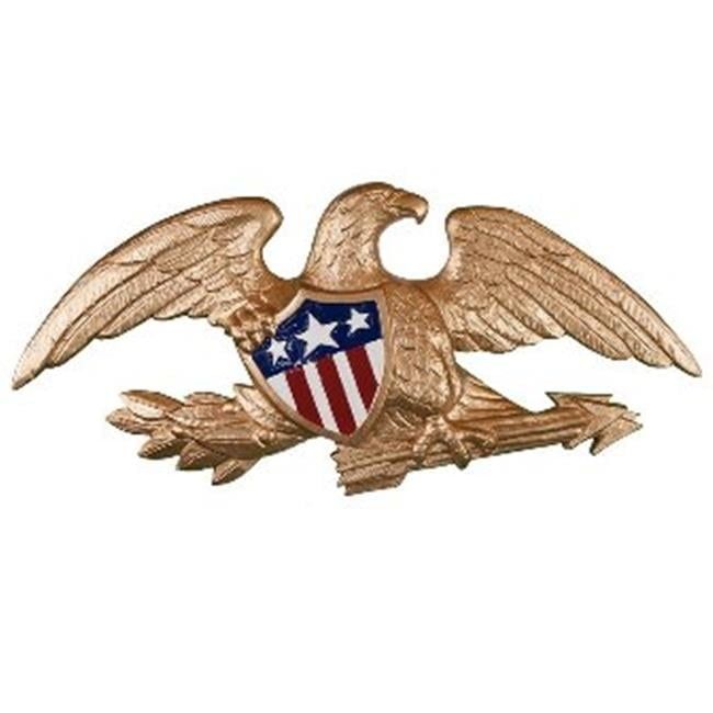 Gold Bronze Patriotic Eagle Wall Décor, 23-Inch