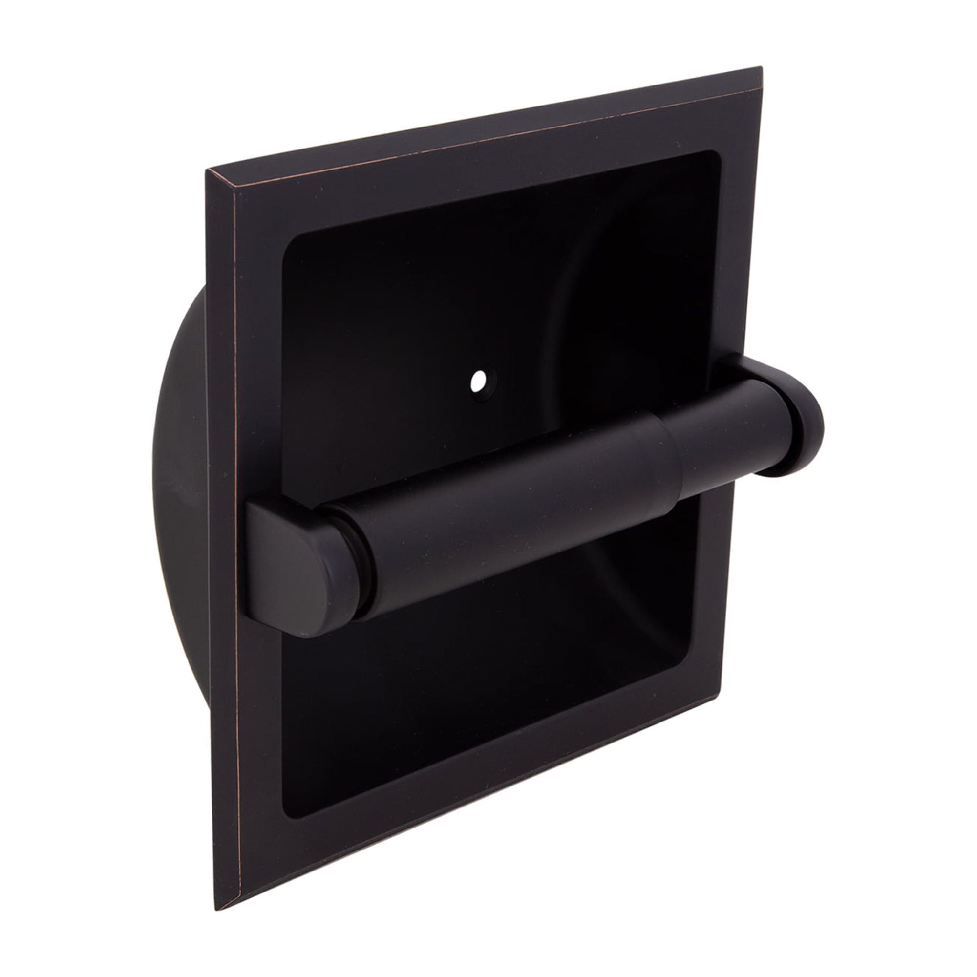 Millbridge Oil Rubbed Bronze Recessed Toilet Paper Holder