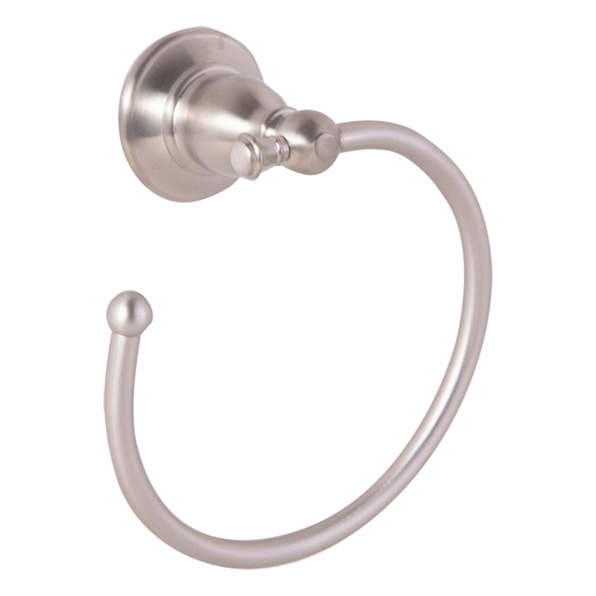 Satin Nickel Wall Mounted Towel Ring