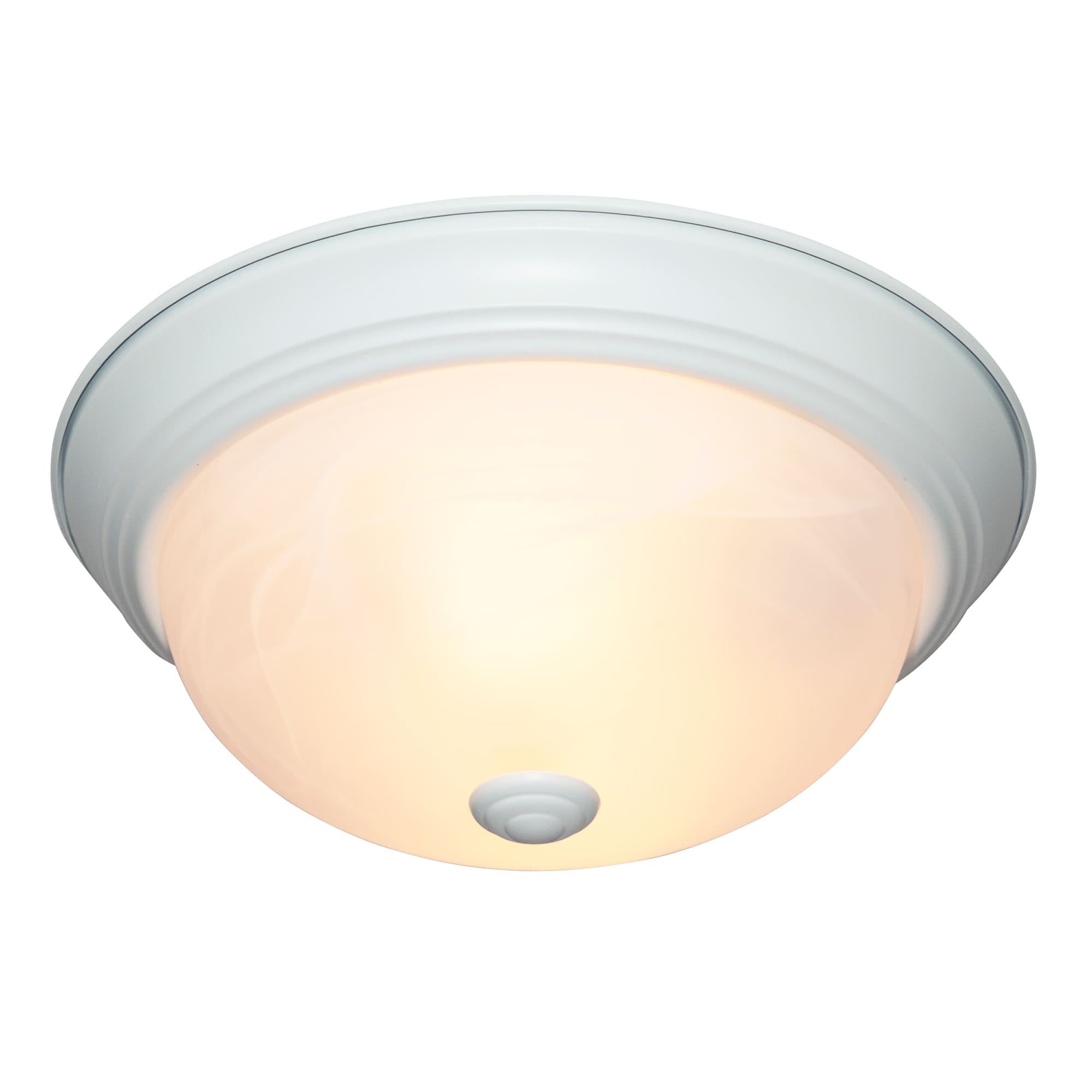 Modern Solid White 11'' Square Flush Mount Ceiling Light