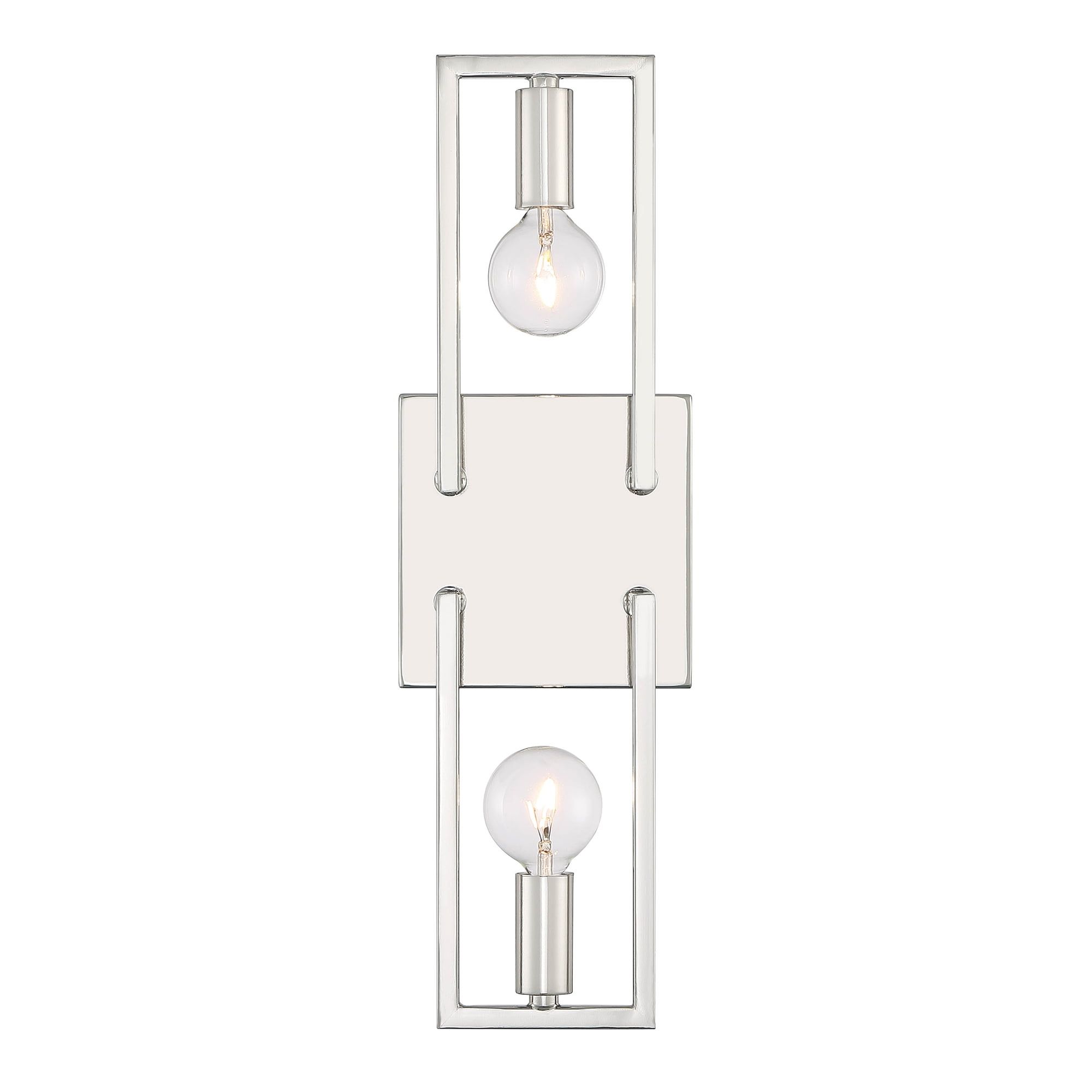 Finni Polished Nickel 16" Modern Dimmable Wall Sconce