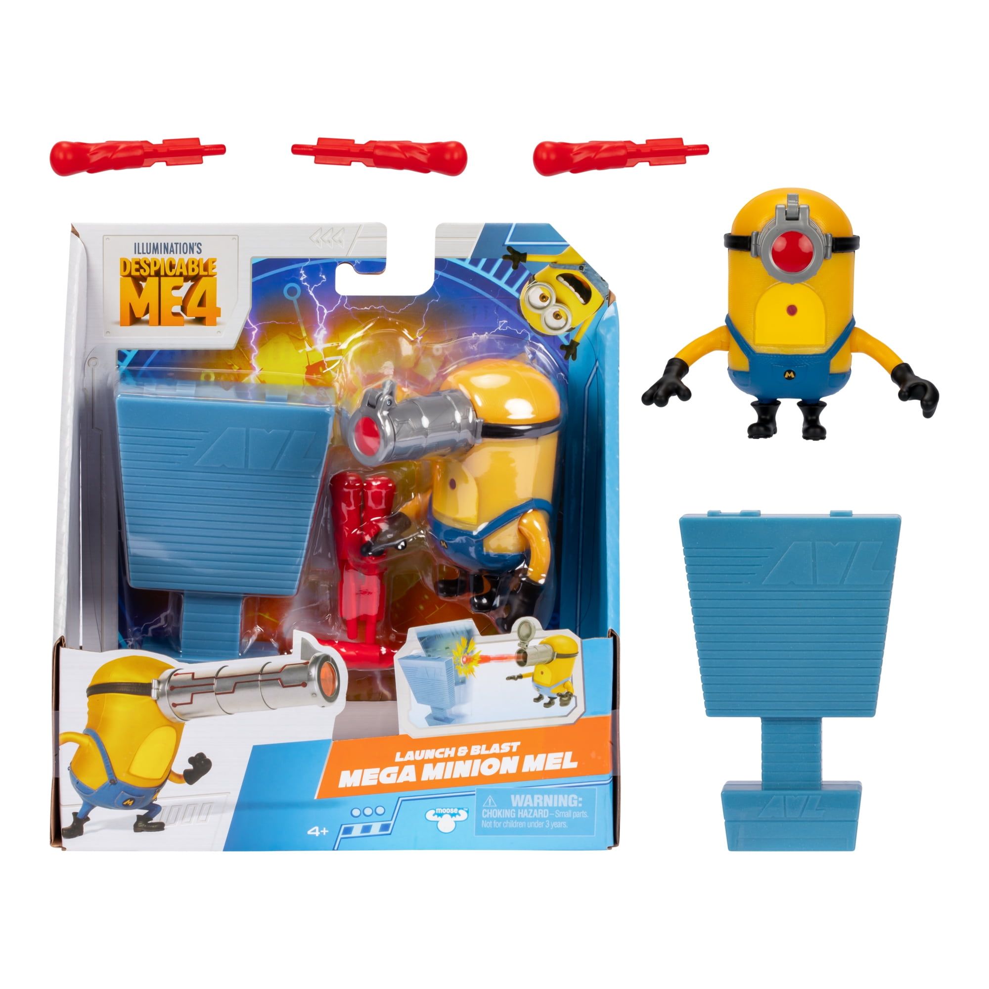 Despicable Me 4 Mega Minion Mel Action Figure with Blaster