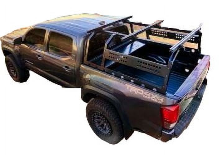 Overland Black Steel Discovery Rack for Full Size Truck Short Bed