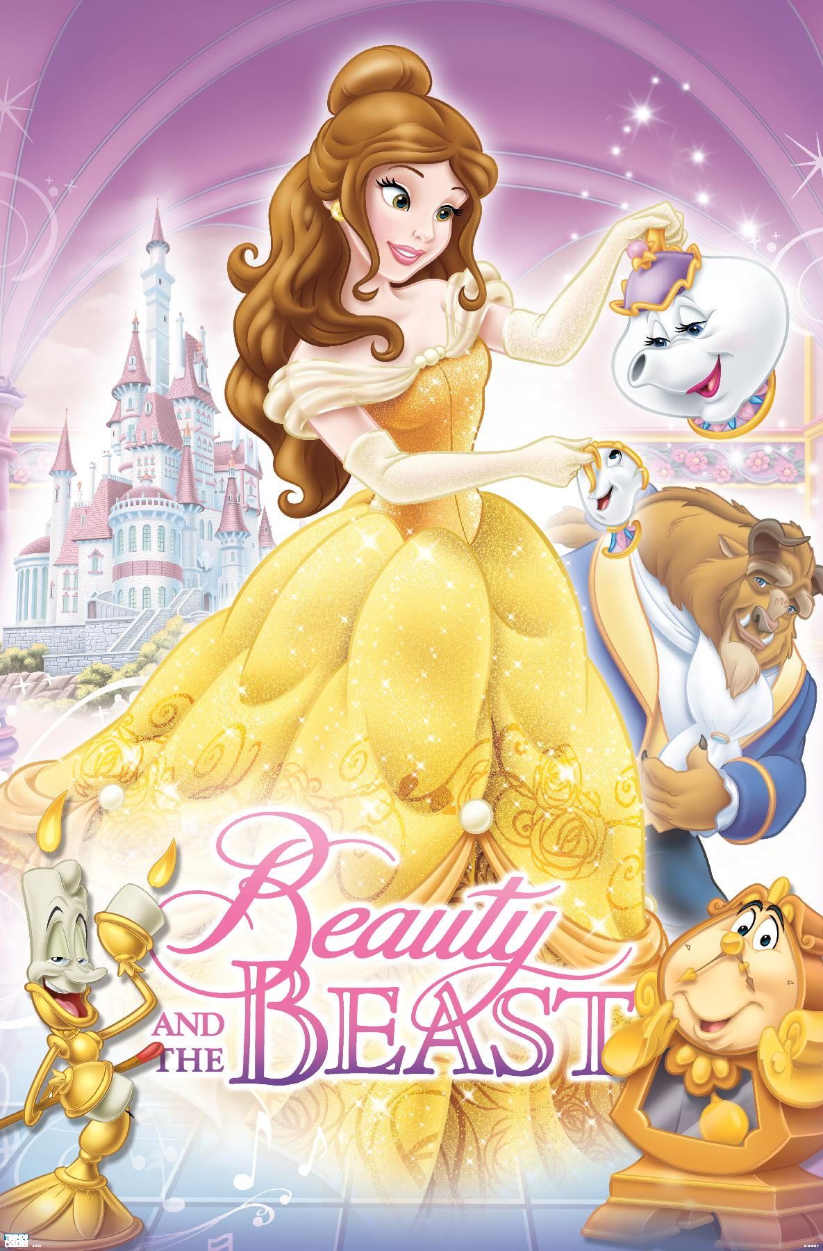 Disney Beauty and the Beast Premium Unframed Wall Poster