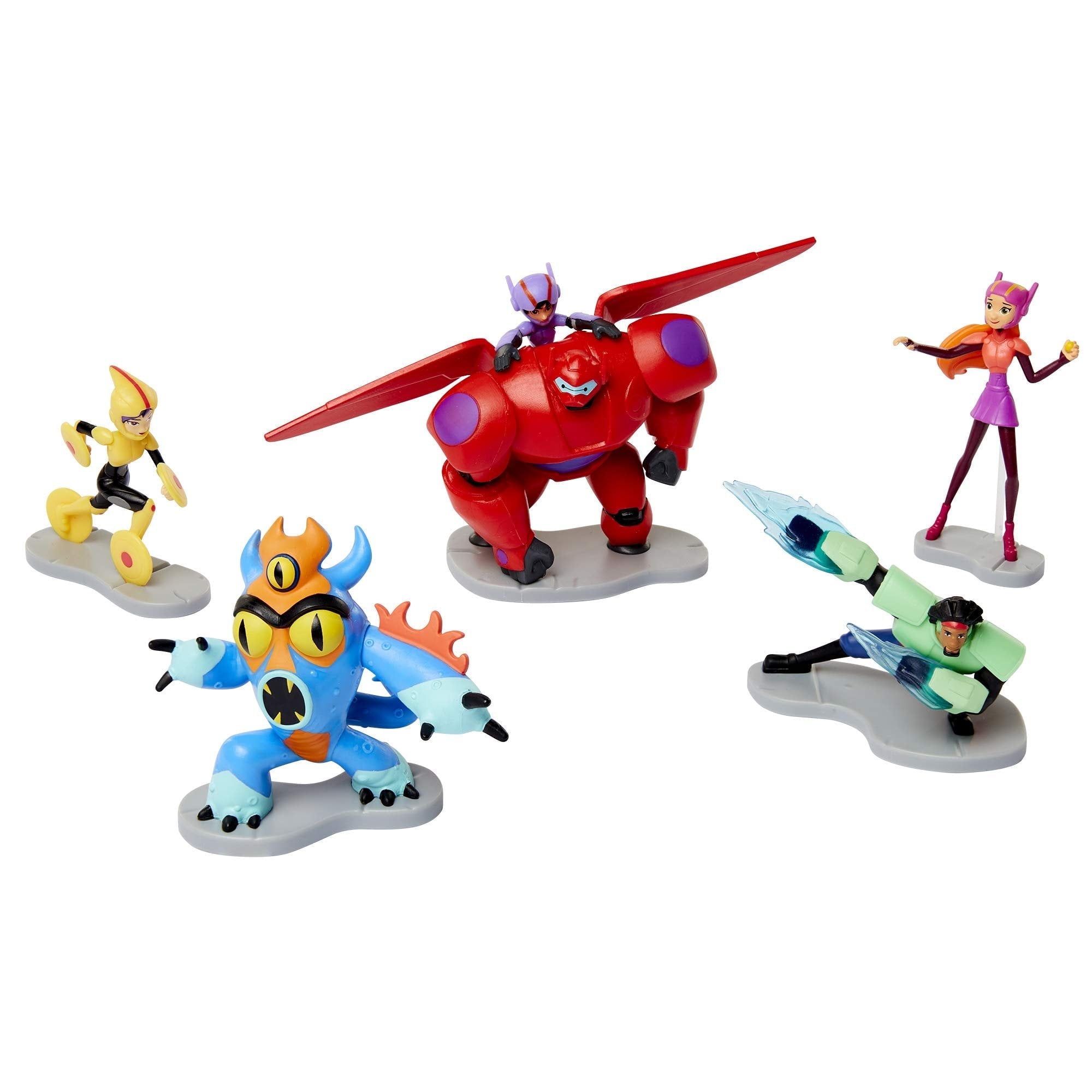 Big Hero 6 Colorful 5-Piece Figurine Set