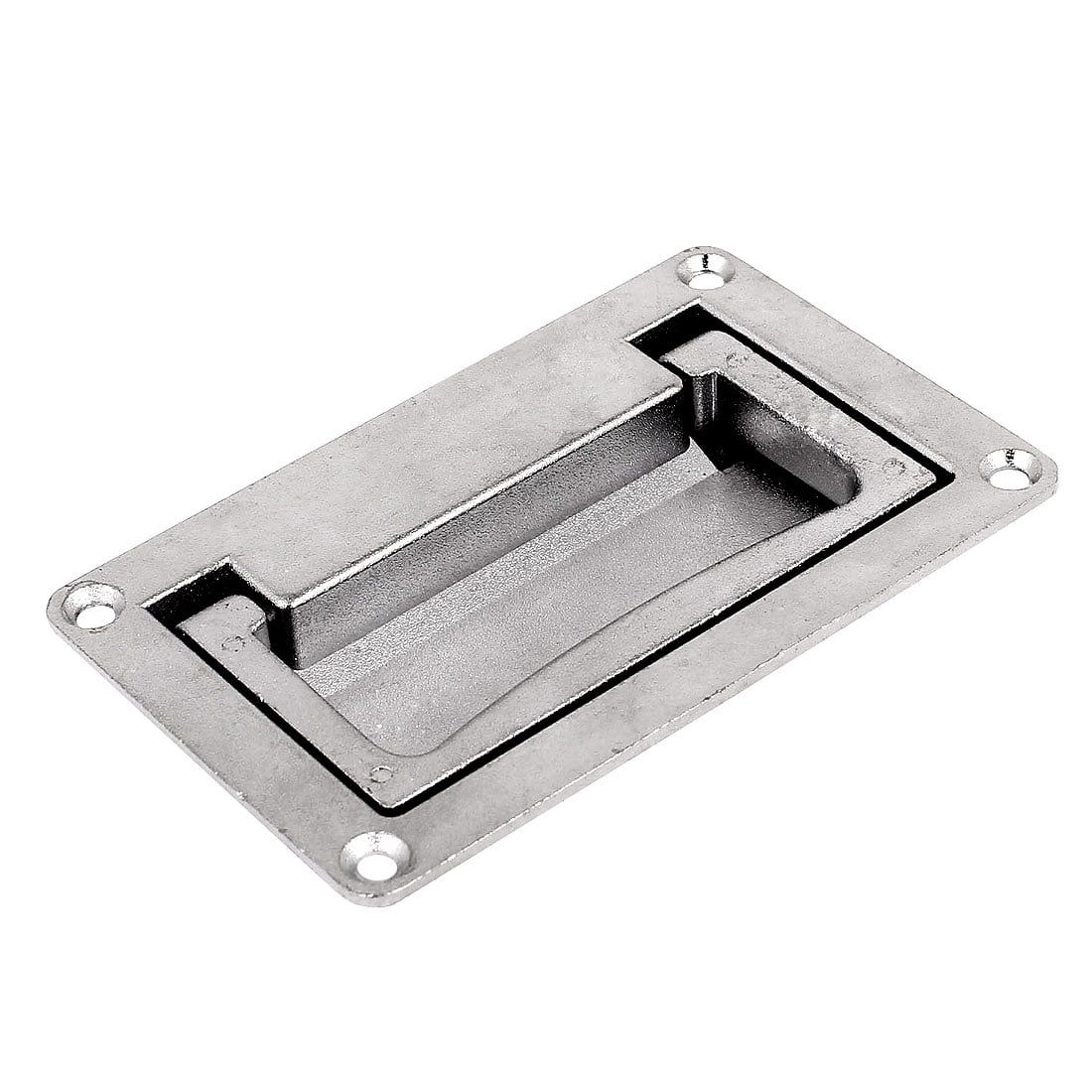 Stainless Steel Recessed Flush Sliding Door Handle with Mounting Hardware