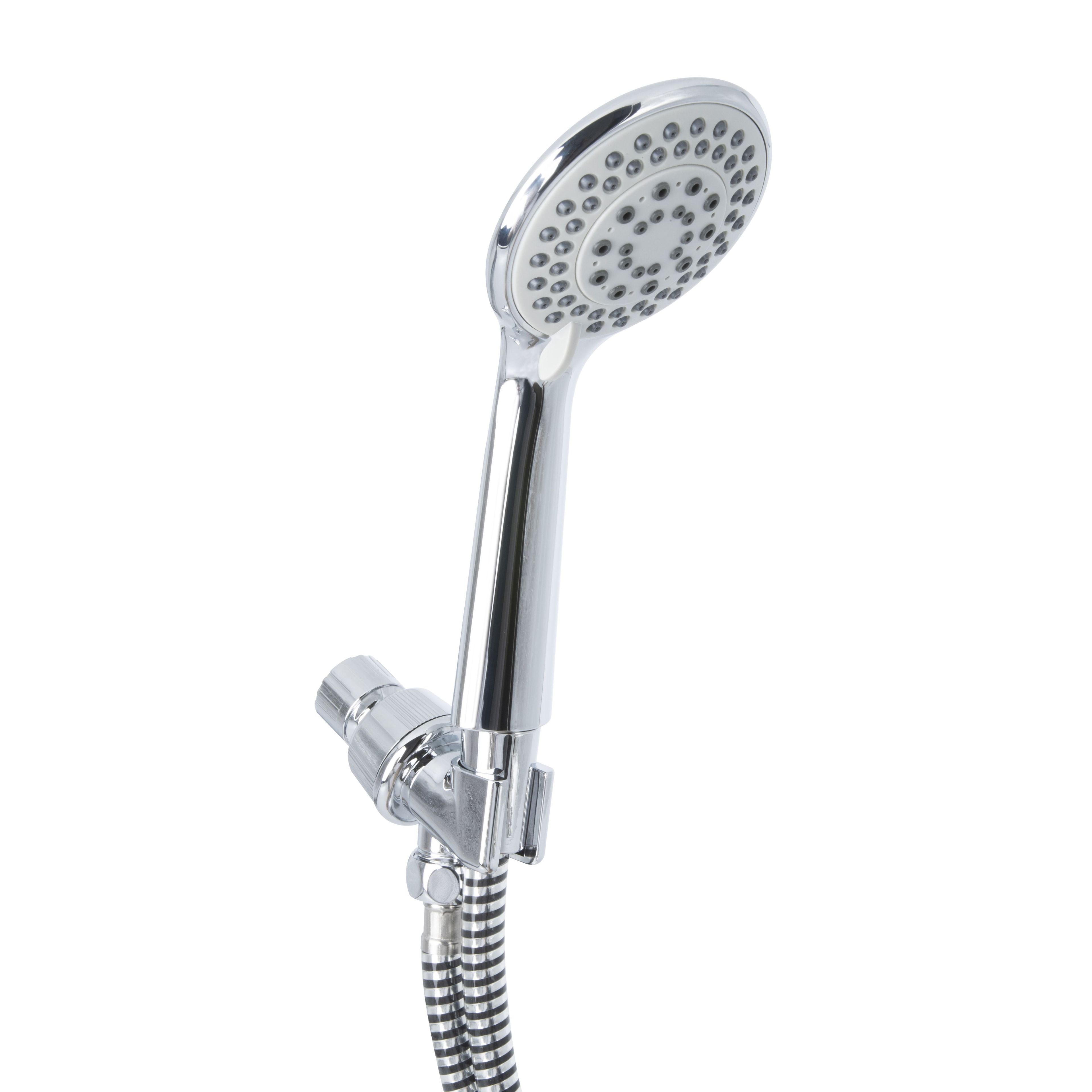 Pulse Chrome 3" Round Handheld Shower Massager with 84" Hose