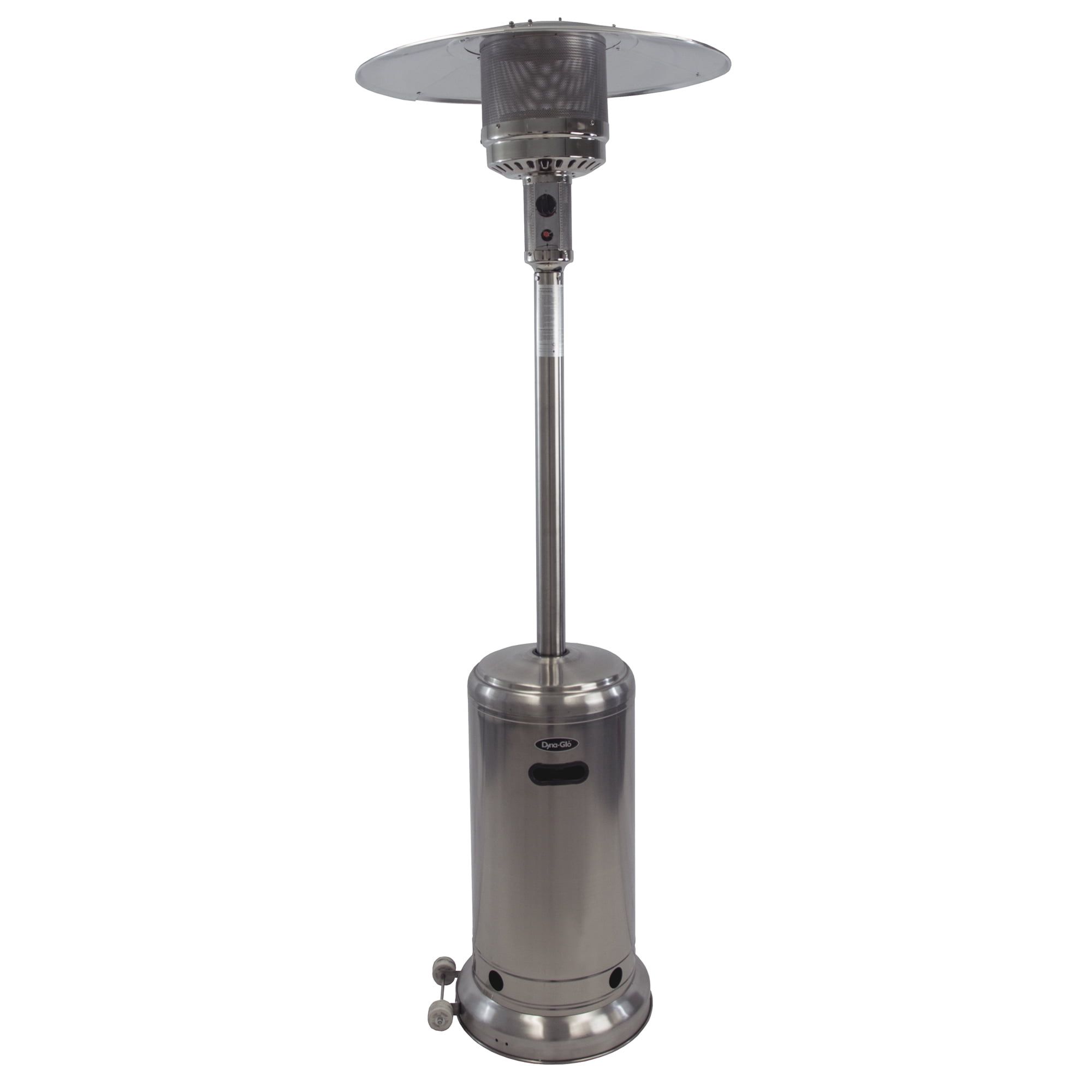 Stainless Steel 41,000 BTU Propane Patio Heater with Wheels