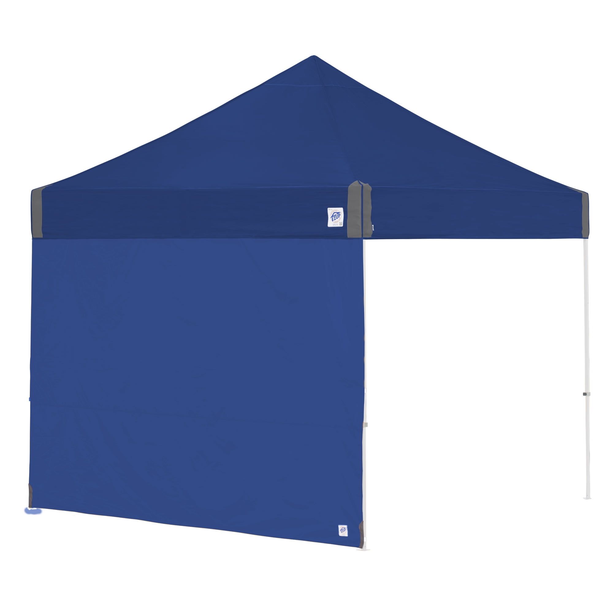 Royal Blue Aluminum 10' Straight Leg Canopy Sidewall