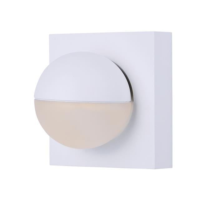 Alumilux Majik 4W LED White Acrylic Wall Sconce